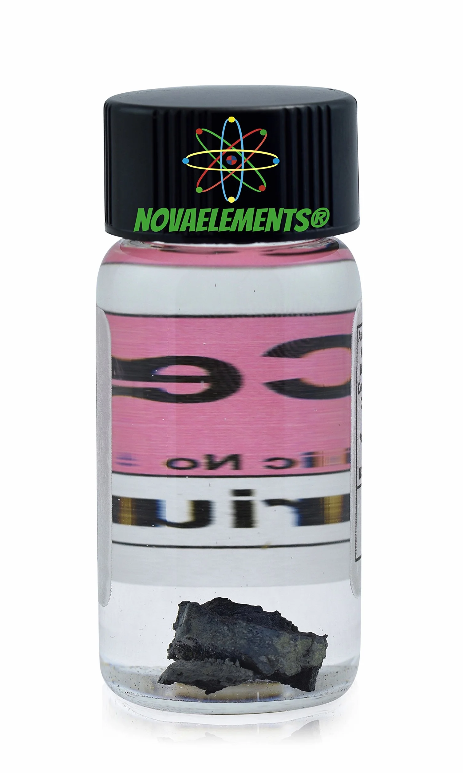 Cerium Element 58 Ce, Champion Pure 1 gram, 99,95% w oleju mineralnym w fiolce ze szkła z etykietą