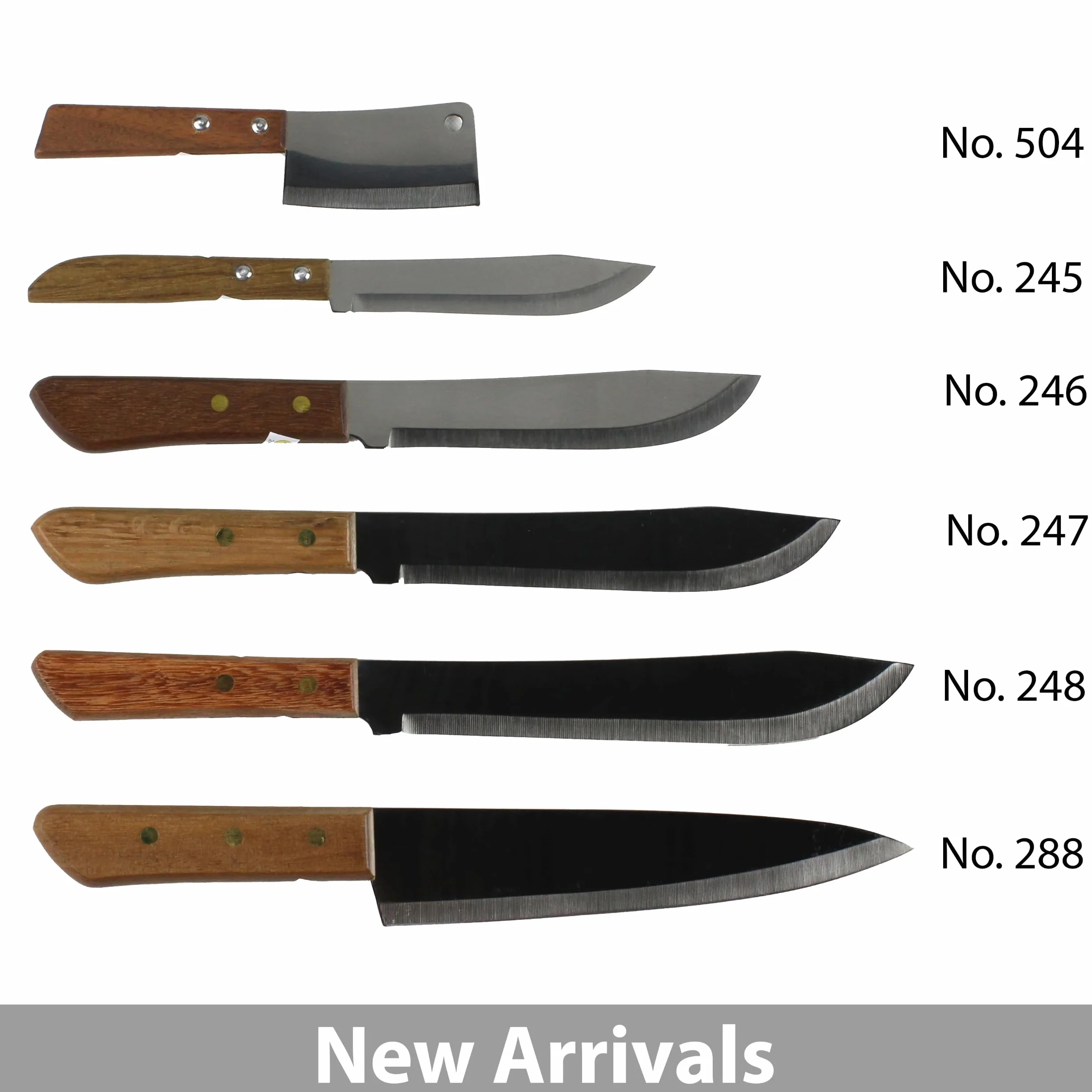 Kiwi Nóż szefa kuchni nr 21 ze stali, Tajlandia
