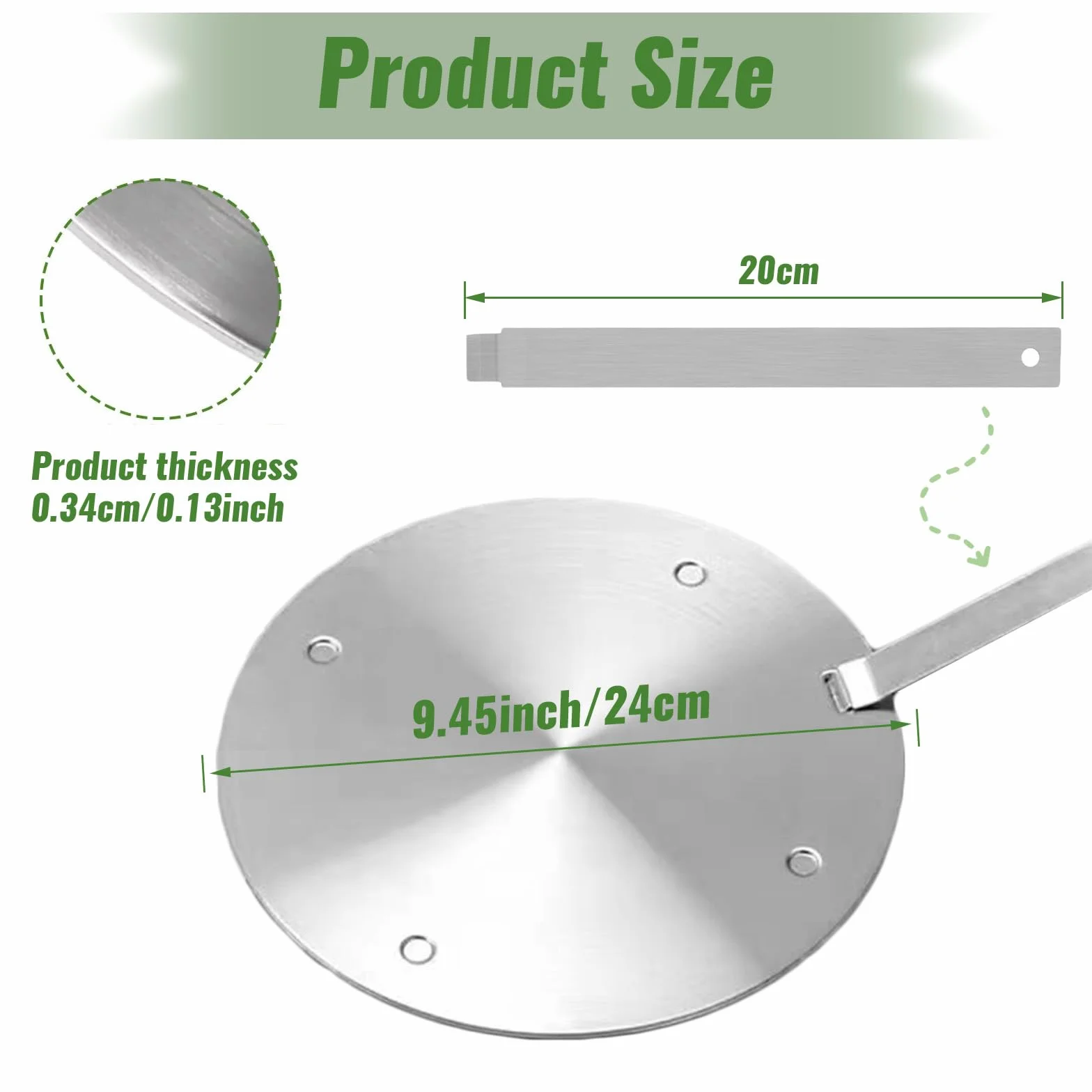 Płyty grzewcze (24cm (Detachable))