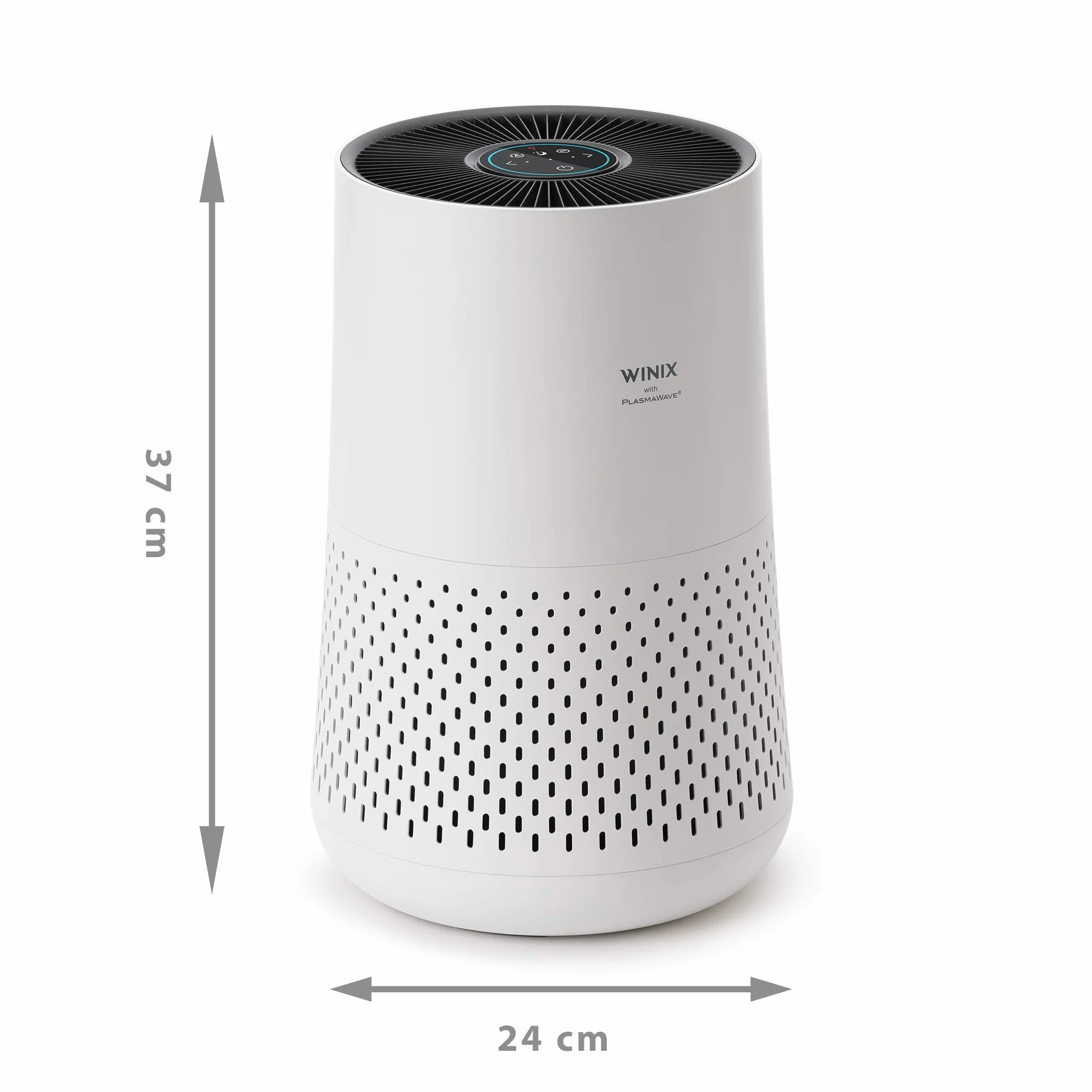 Winix Oczyszczacz powietrza A332, filtr True HEPA, CADR 228 m³/h (do 45 m²), dla alergików, technologia plazmowa Wave, redukuje 99,97% alergii, pyłków i złych zapachów do sypialni i salonów