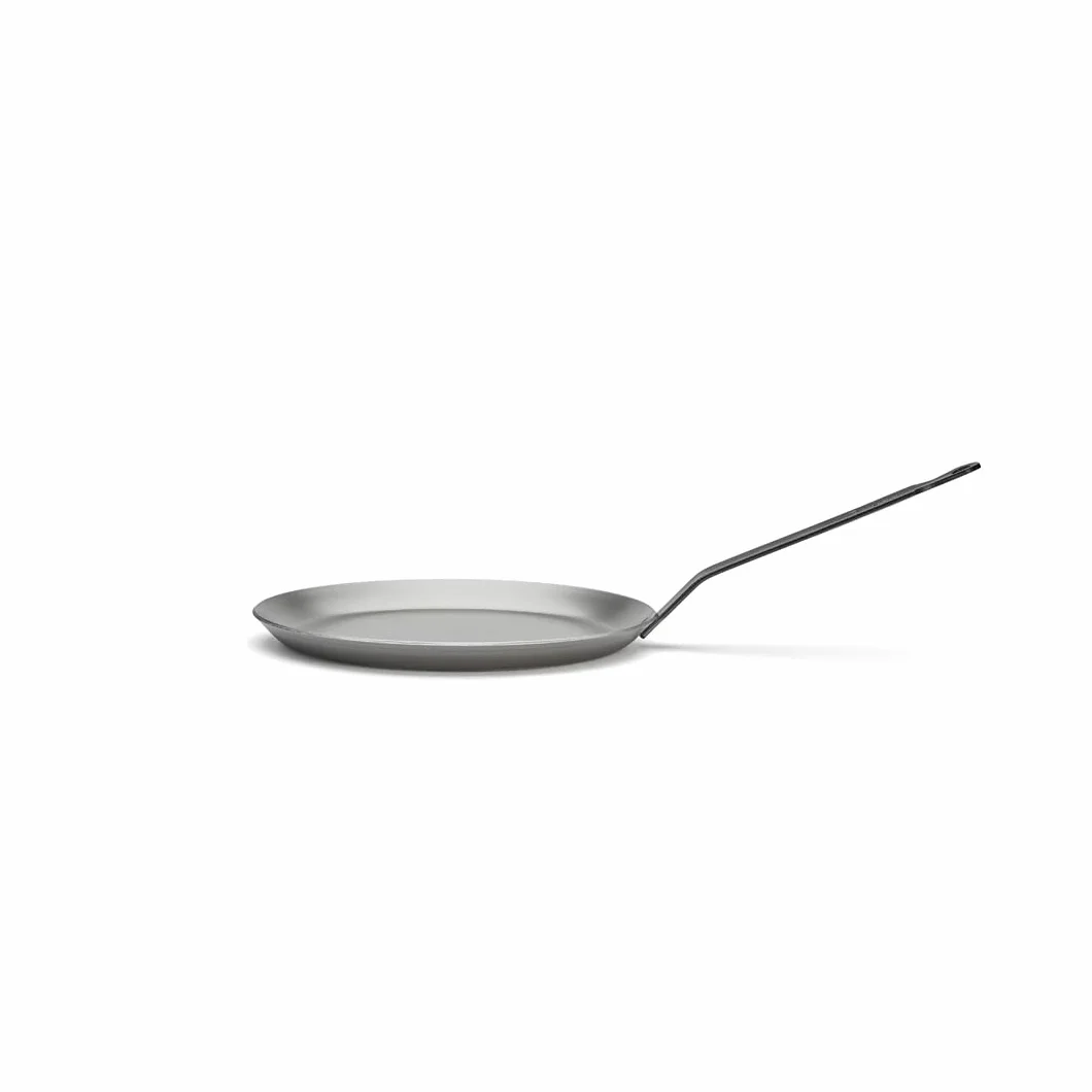 de Buyer - Patelnia do naleśników CARBONE PLUS z ciężkiej stali żelaznej - 22 cm - 5120.22