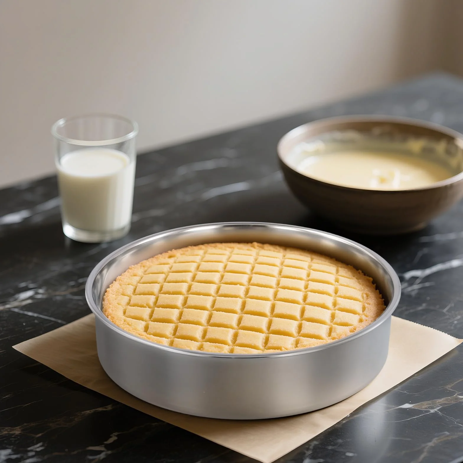 SINJEUN Forma do ciasta ze stali nierdzewnej, zestaw 4 sztuk, 20 cm, okrągłe, ze stali nierdzewnej, do ciast, tortów, chleba, srebrnych