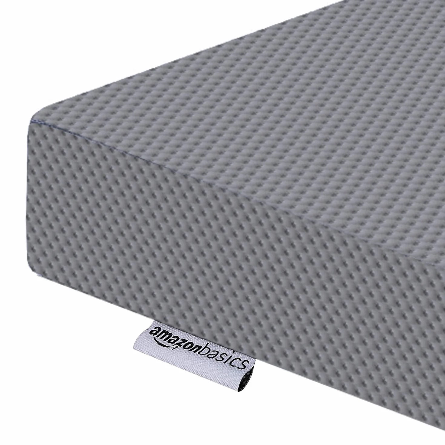 Amazon Basics Materac składany z pianką z pamięcią kształtu, 75 x 195 x 10 cm