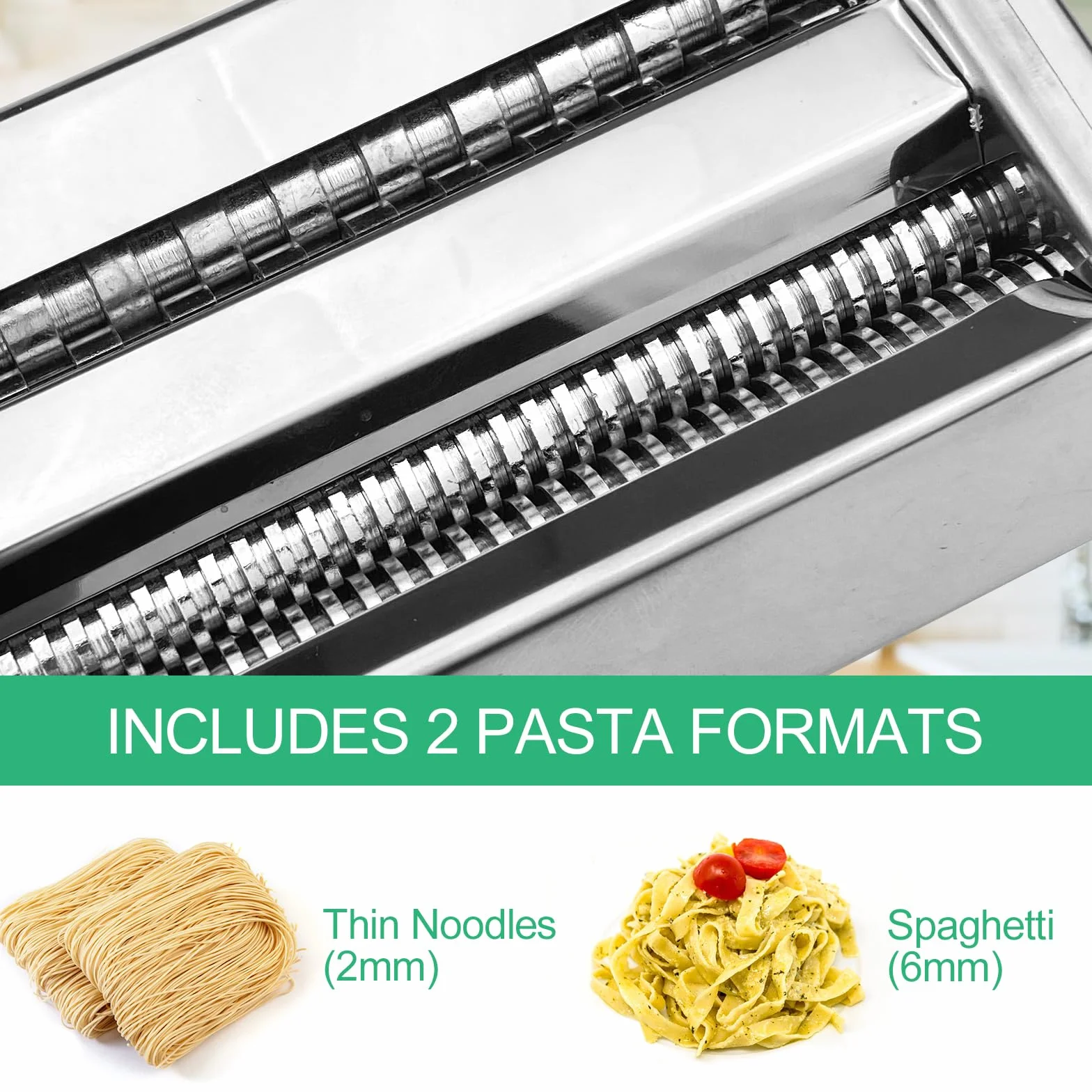 Maszynka do Makaronu, do Makaronu, Spaghetti, Fettuccine, Lasagna