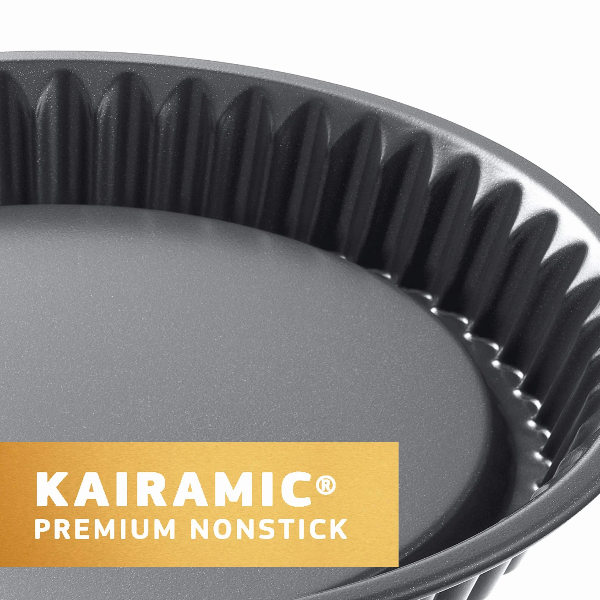 Kaiser La Forme Plus 28 cm karbowane naczynie do quiche