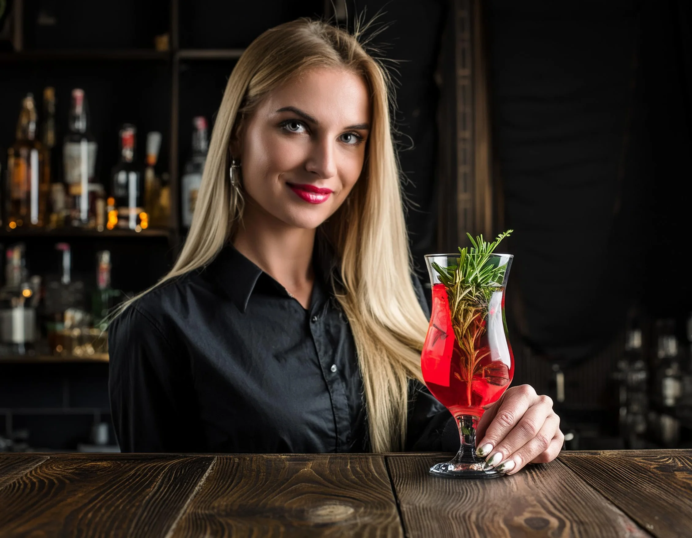 Glasmark KROSNO, Zestaw 6 Szt. Kieliszków do Koktajli i Drinków, 420ml, Pina Colada, Long Drinki, Milkshake, Szkło Wysoki Połysk