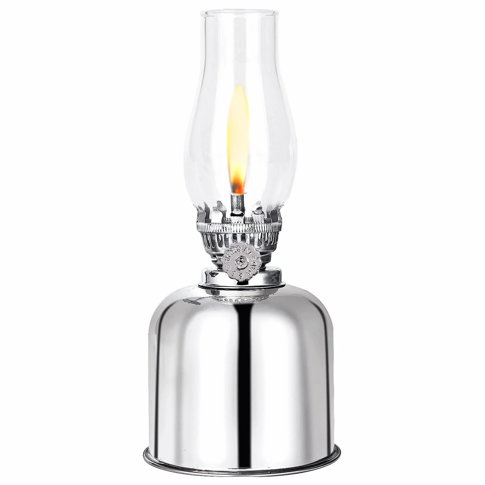 Lampa naftowa, lampa olejowa, latarnia, metalowa, szklana oprawka obrotowa, lampa olejowa w stylu retro, do użytku wewnątrz i na zewnątrz, wiatroszczelna, lampa olejowa, w stylu vintage, światło