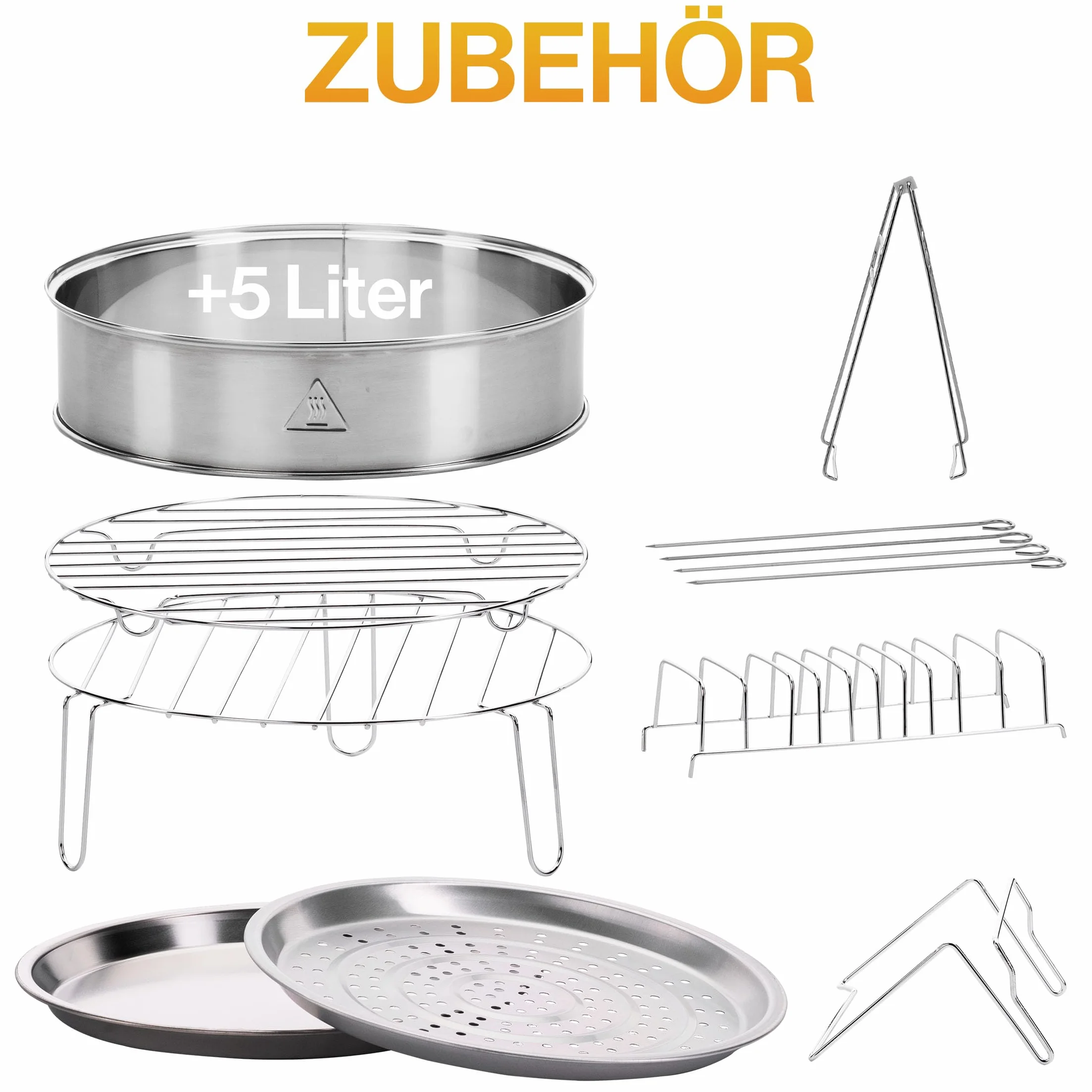 Iskra Piec halogenowy 12-17 l, wydajny piec konwekcyjny, 250 °C piec na gorące powietrze z timerem, 1400 W, szybkie nagrzewanie, wytrzymałe szkło, bogate akcesoria