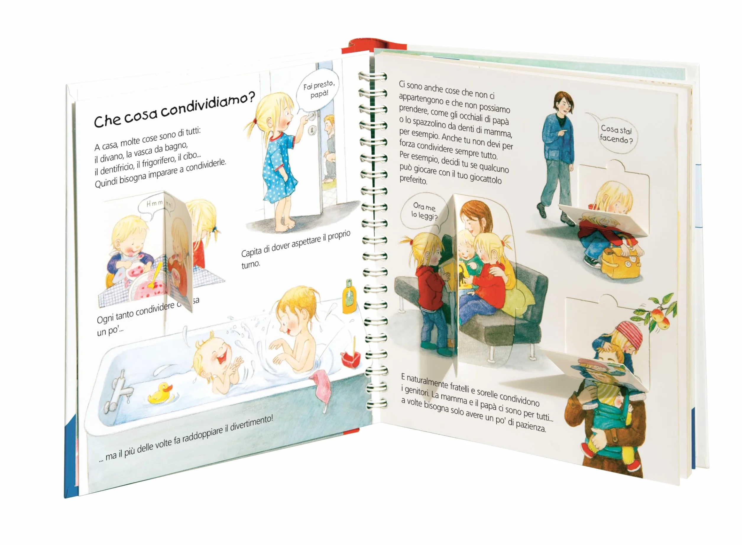 Aiuto gli altri e imparo a condividere. Un libro con tante finestrelle. Ediz. a colori