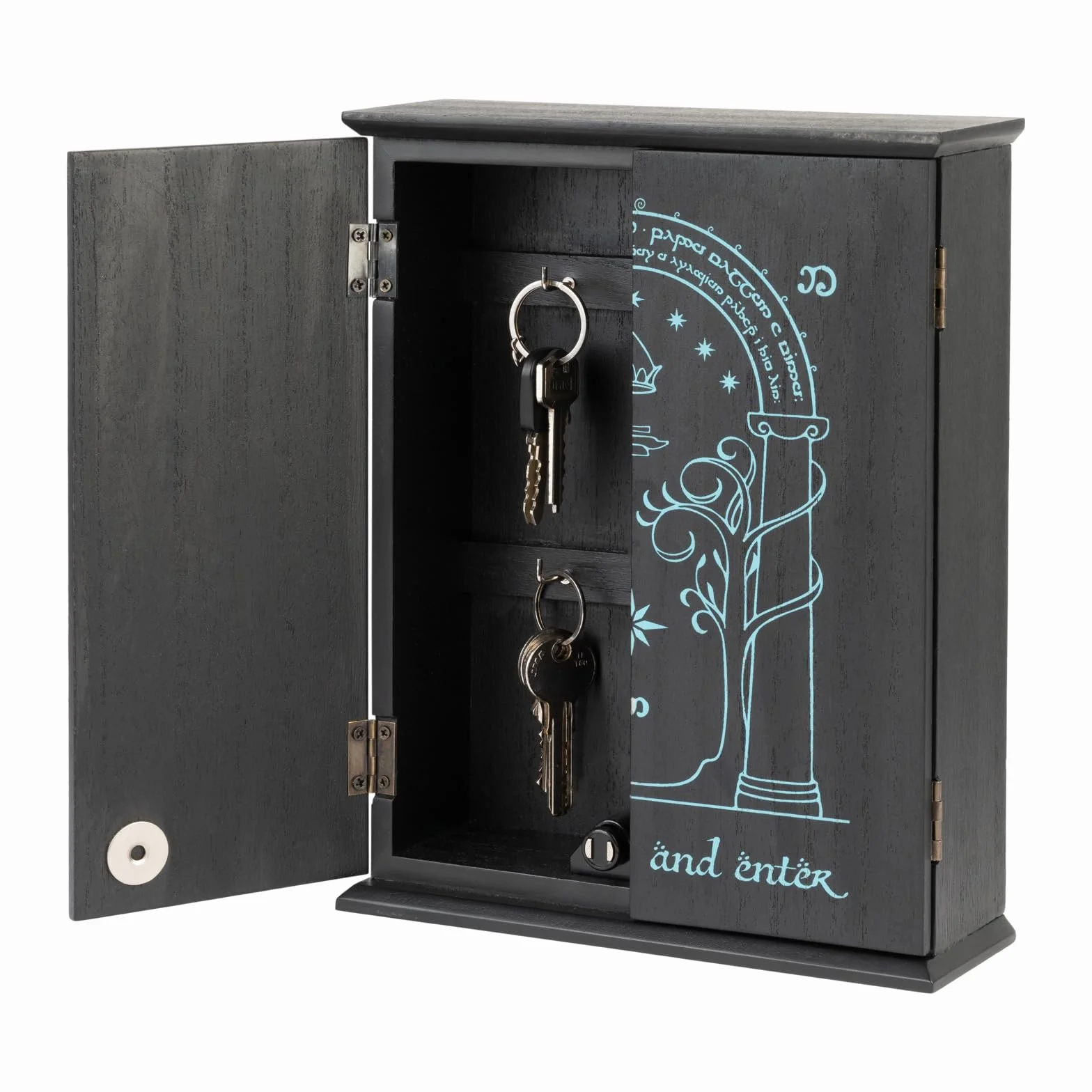 Grupo Erik The Lord Of The Rings Key Holder - Doors Of Durin Key Holder For Wall | Key Organiser, Key Hooks, Key Rack, Key Hanger | The Lord Of The Rings Gifts, The Lord Of The Rings Merchandise, LOTR