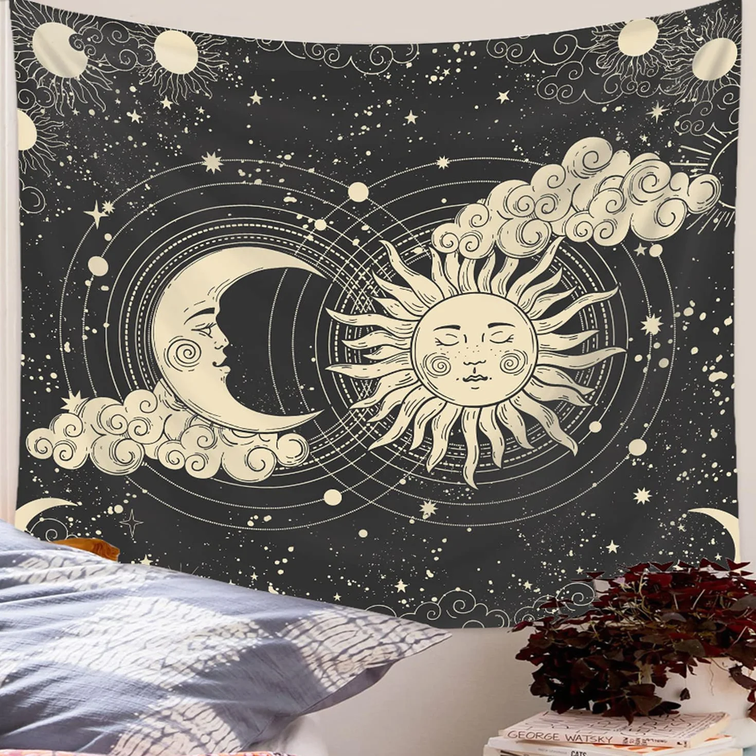 Arawat Tapestry Sun Moon Wall Hanging 180x230cm