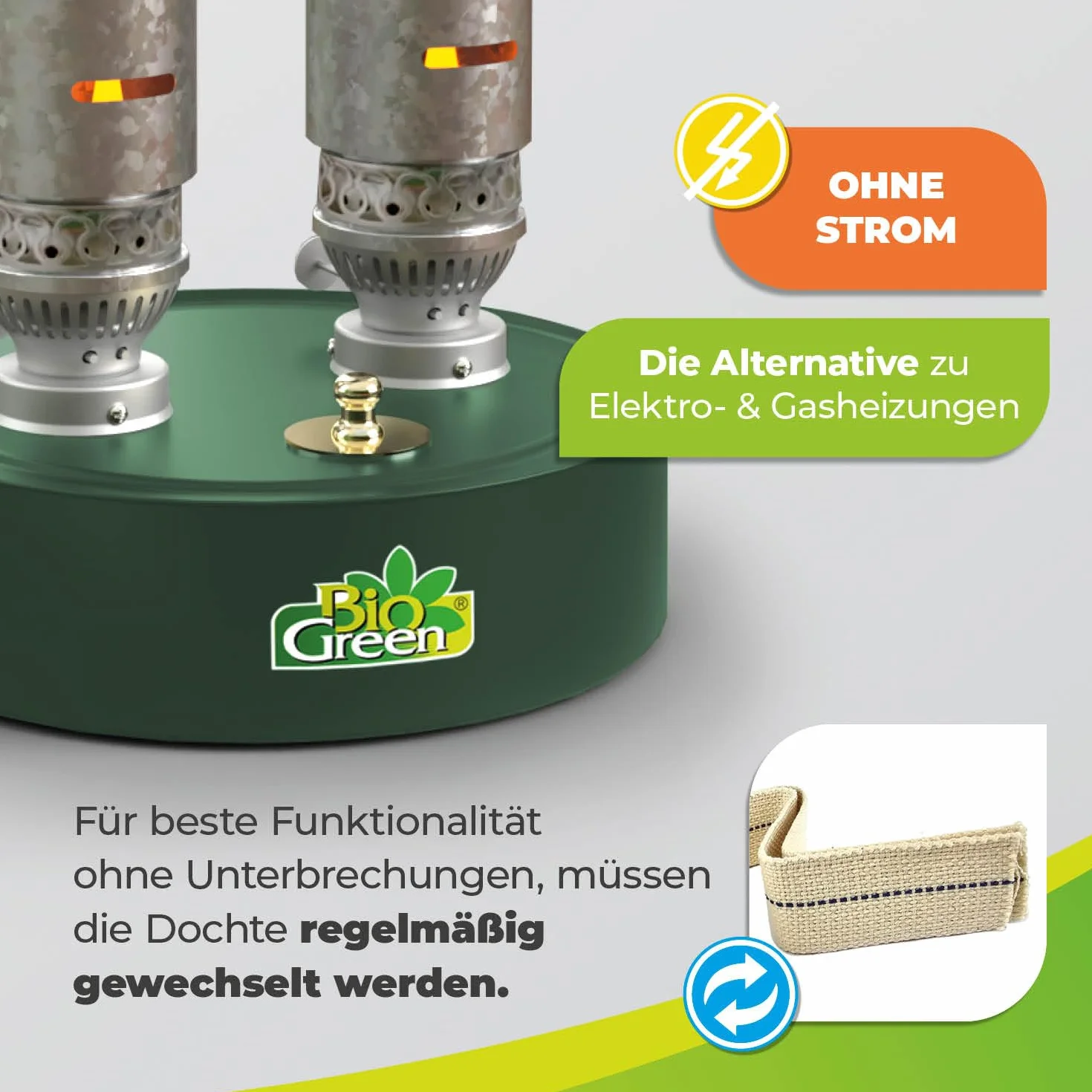 Bio Green wymienny knot do WM-P4/P5, beżowy