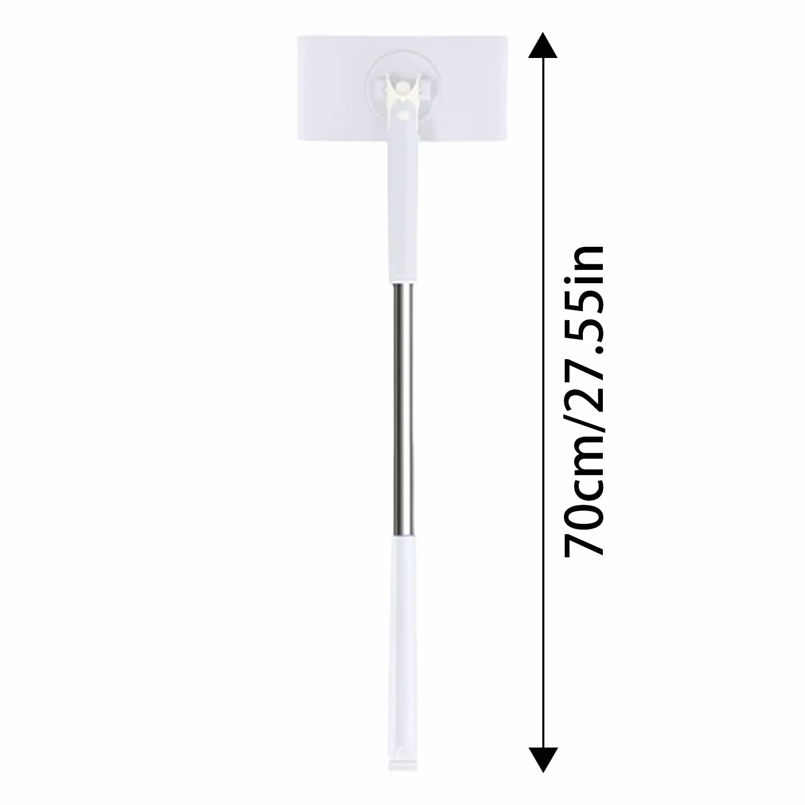 Mop do mopa, mini mop do małych pomieszczeń, długość 70 cm, kompatybilne ściereczki z mikrofibry, do domu, sprzątania, łazienki, kuchni, domu