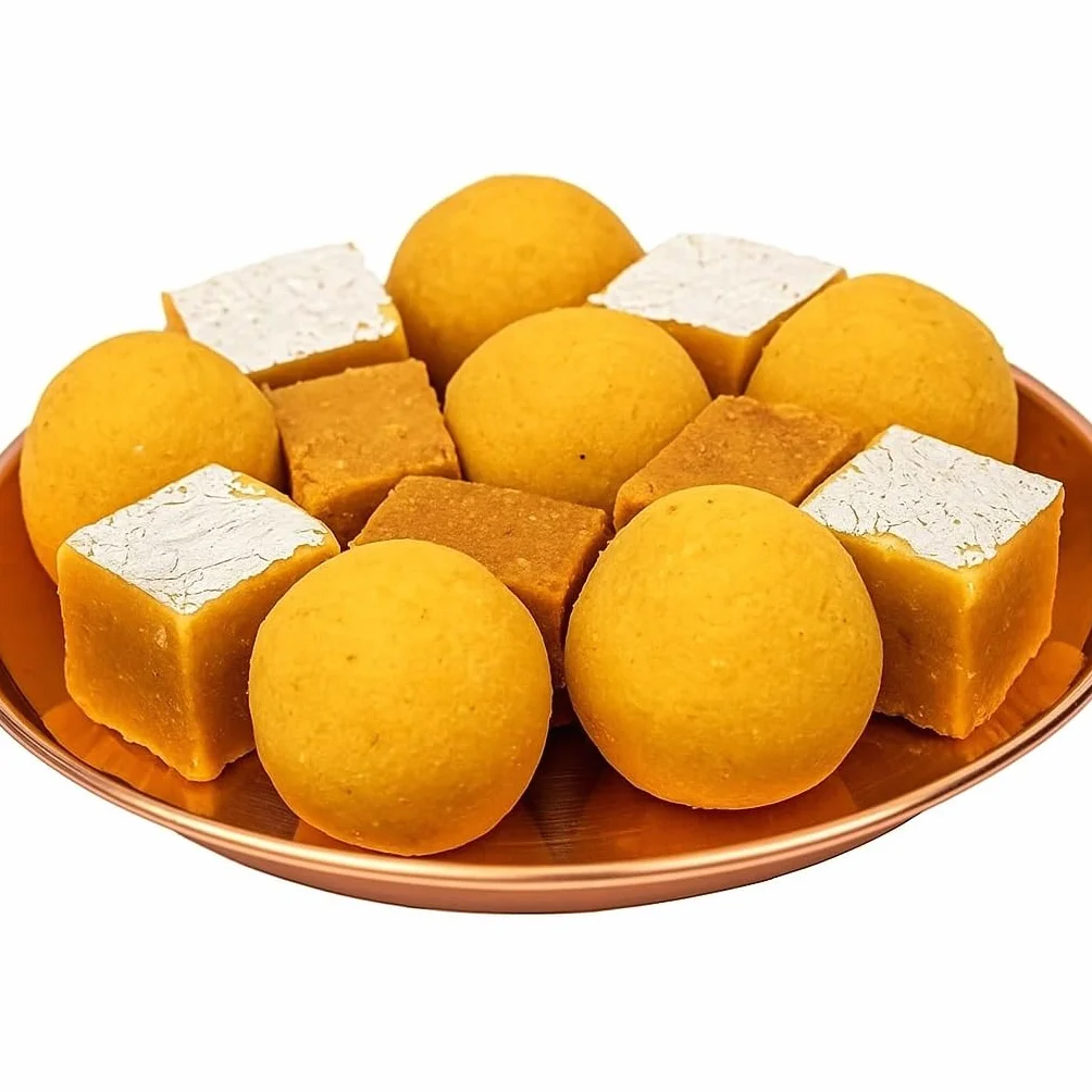 BRACOP® Czysty miedziany garnek Lota Kalash Hindu Panch Patra z okrągłym talerzem Łyżka Havan Indyjskie akcesoria do Pooja Ręcznie robiony kubek do serwowania Miedziane przybory domowe świątyni