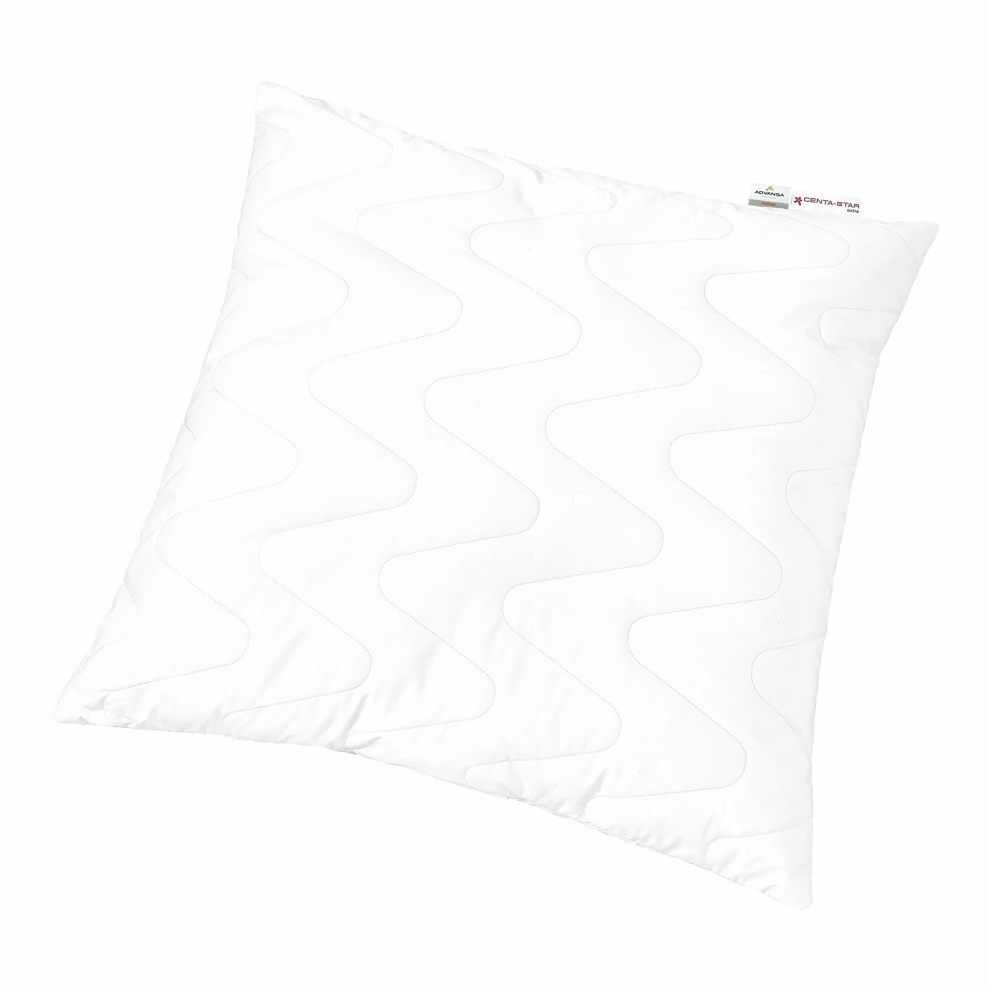Centa-Star Poduszka sportowa Line rozmiar 80 x 80 cm kolor biały
