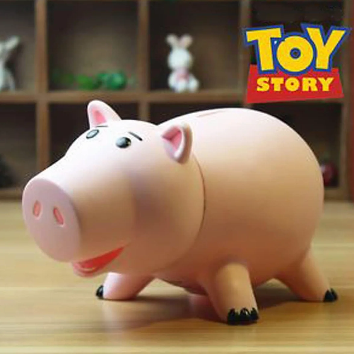 Creamily Hamm Toy Story Skarbonka Plastikowe Pudełko na Monety Różowy