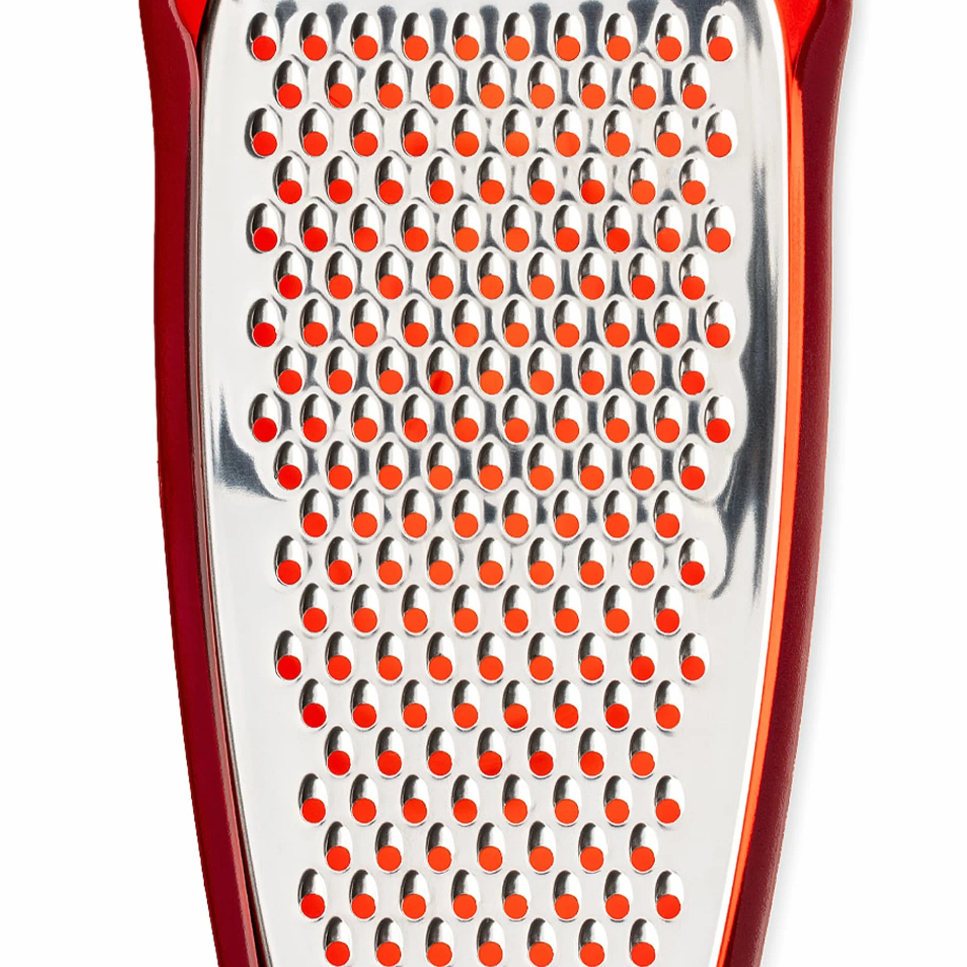 Alessi Parmenide AARU01 R - designerska tarka z piwnicą serową, z żywicy termoplastycznej polerowanej stali, czerwona