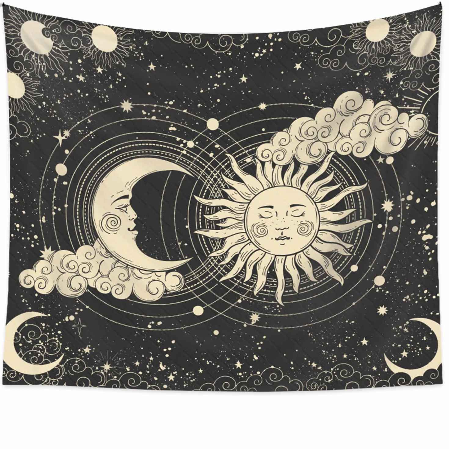 Arawat Tapestry Sun Moon Wall Hanging 180x230cm