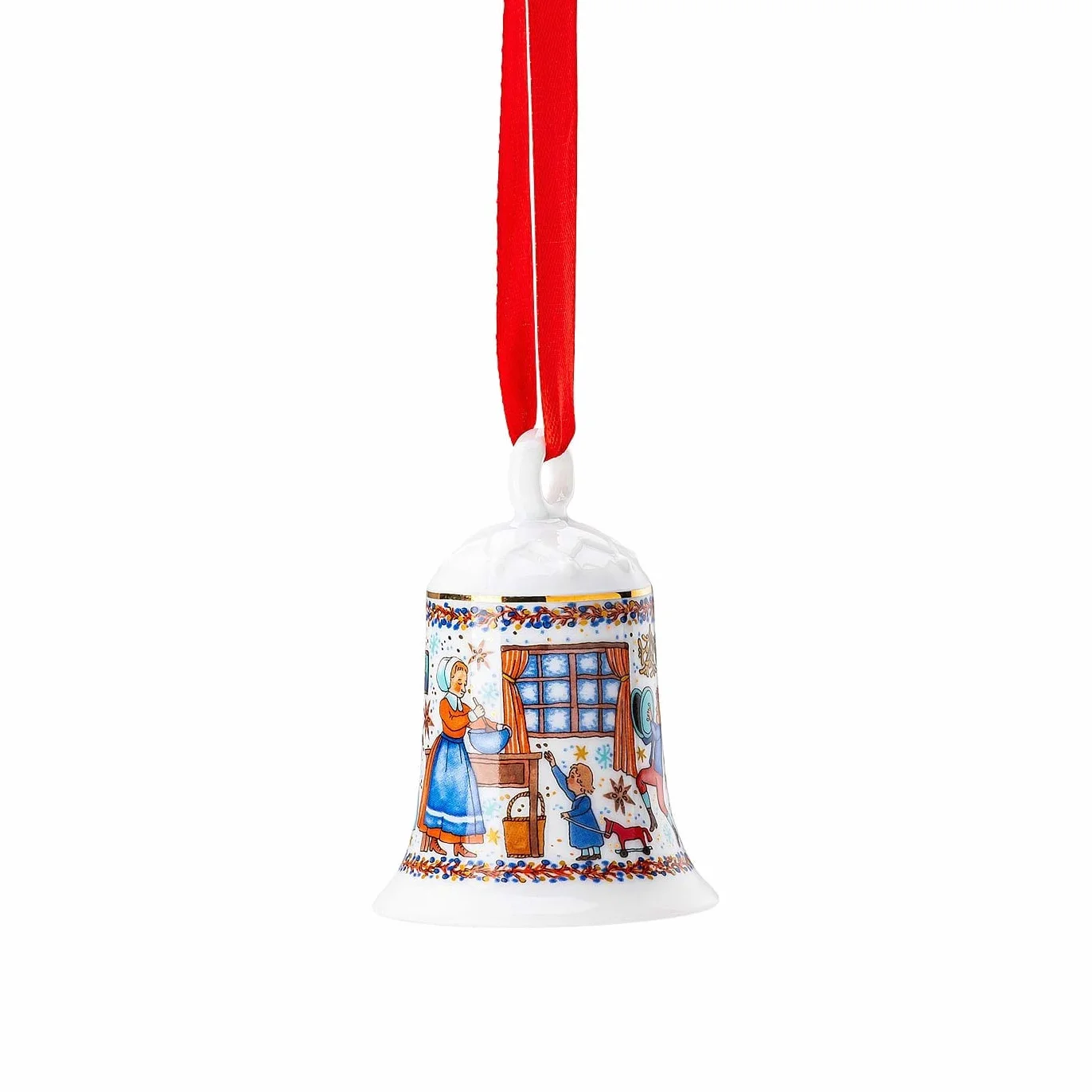 Hutschenreuther porcelanowy dzwonek 7 cm