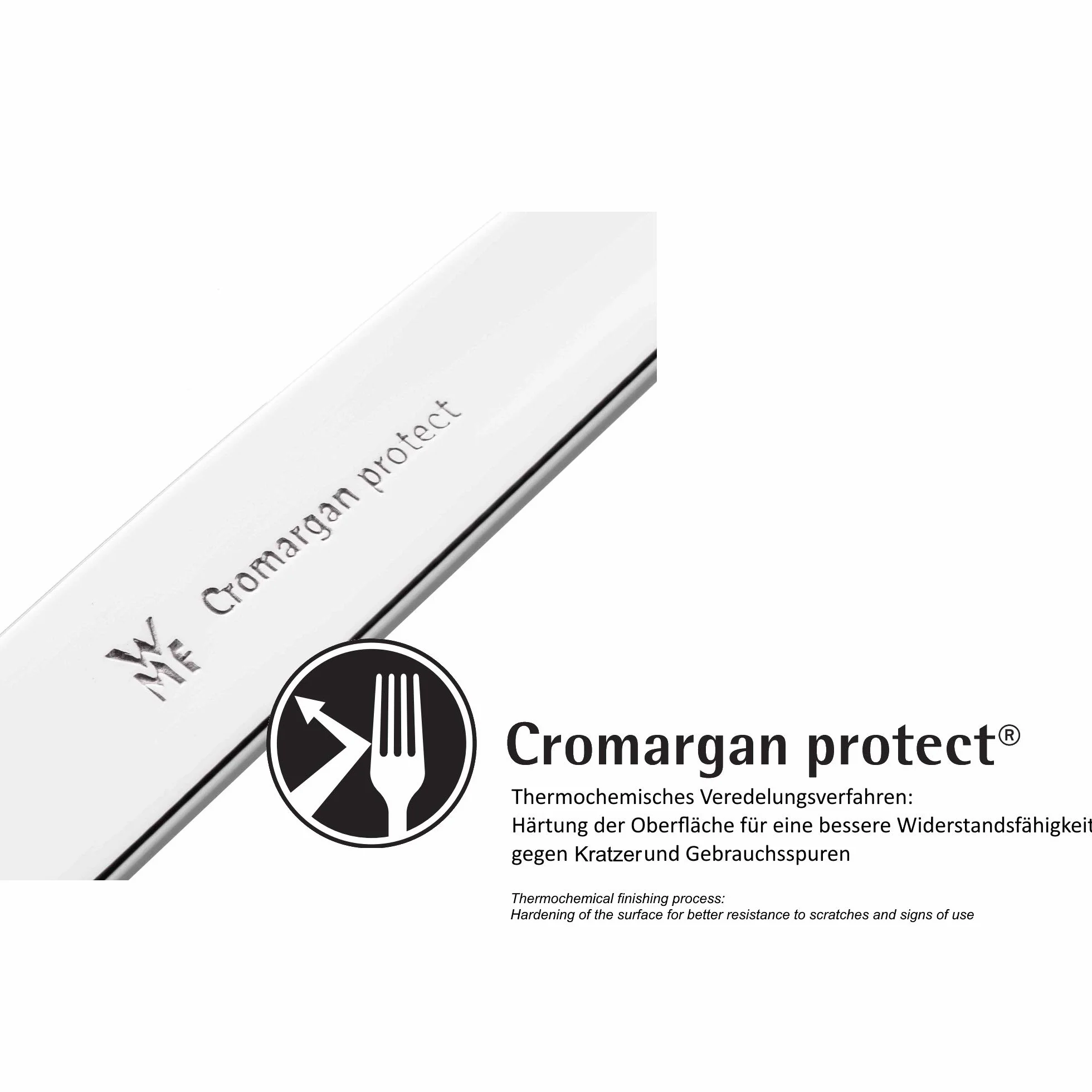 WMF Sztućce do sałatek 2-częściowy Premiere widelec do sałatki łyżka do serwowania Cromargan protect stal szlachetna nierdzewna polerowana wyjątkowo odporna na zarysowania
