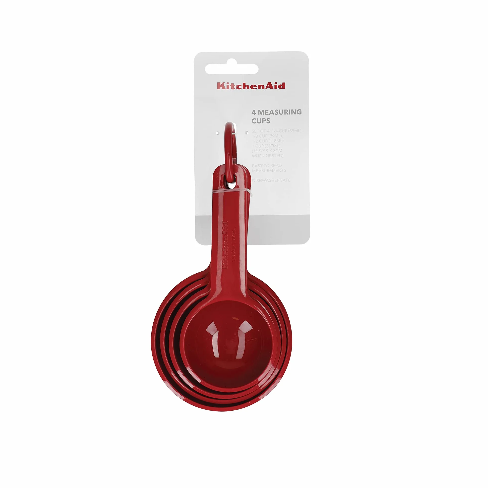 KitchenAid Universal Measuring Cup Set, Red