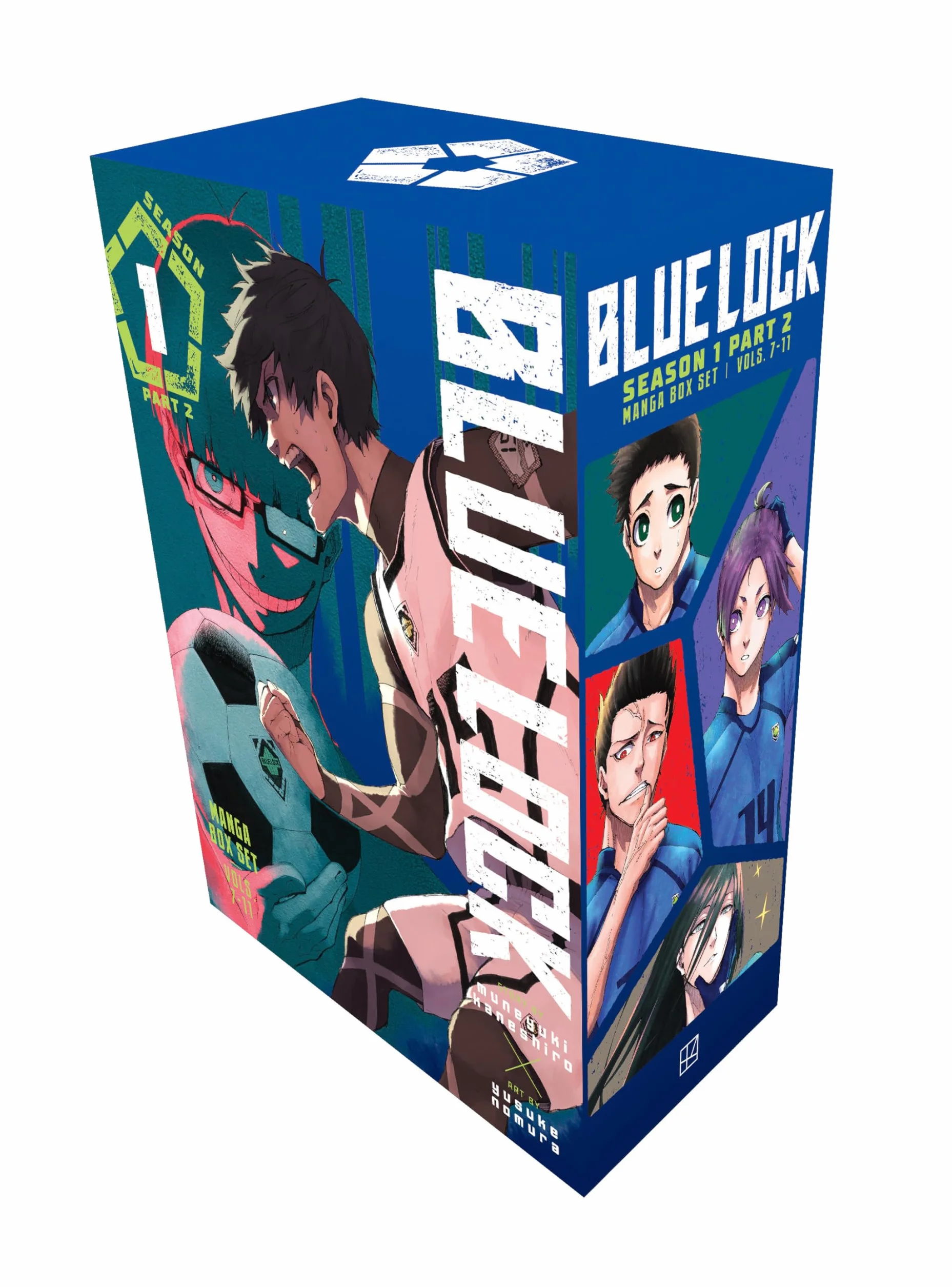 Blue Lock Season 1 Part 2 Manga Box Set