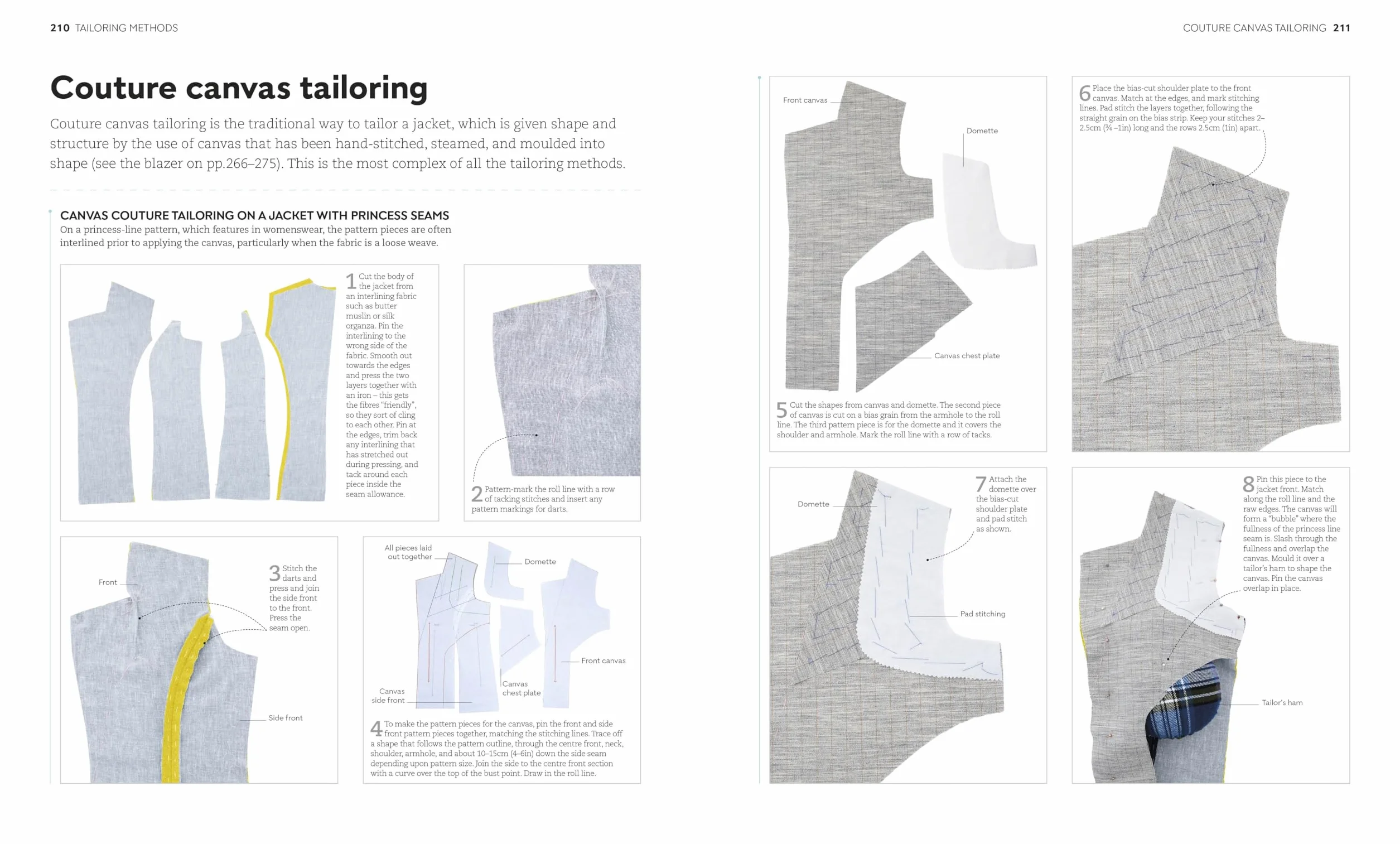 The Tailoring Book: Measuring. Cutting. Fitting. Altering. Finishing