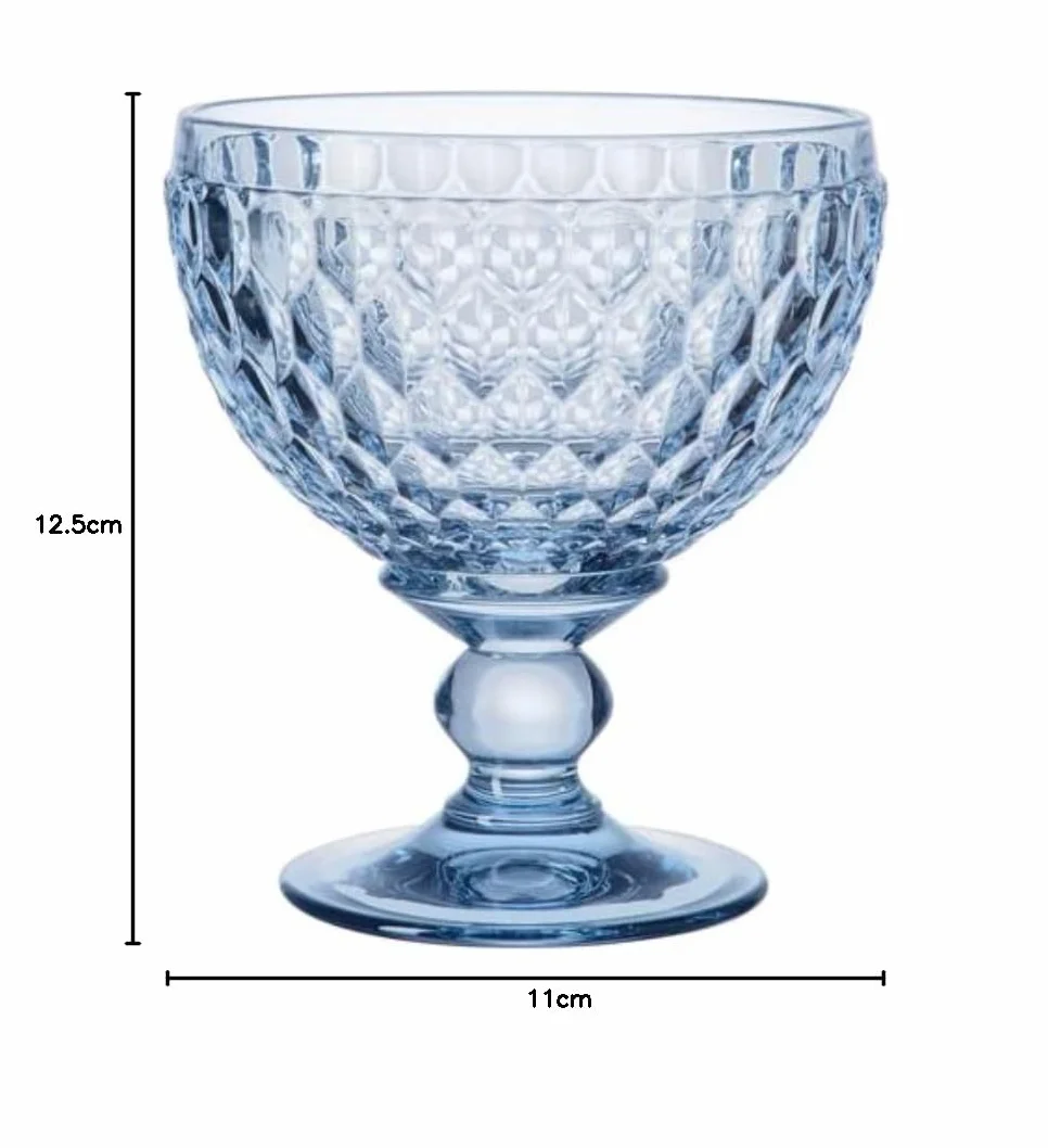 Villeroy & Boch Boston Kieliszek, Szkło Kryształowe, Niebieski, 400 ml