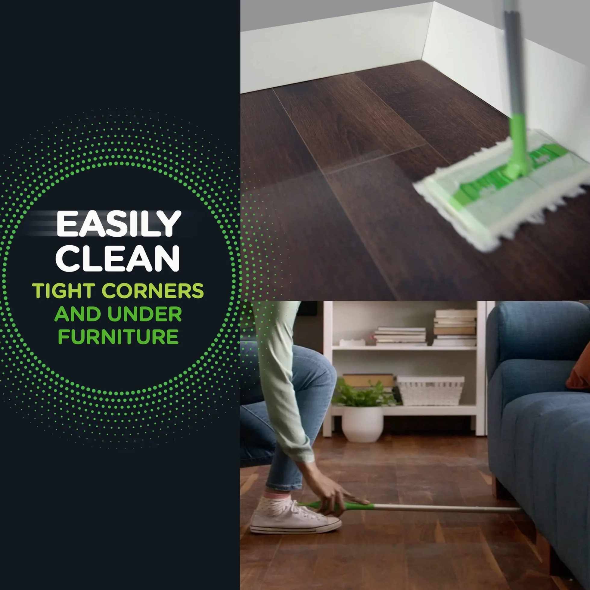 Swiffer PG-7631 zestaw startowy 2 w 1 do czyszczenia podłóg