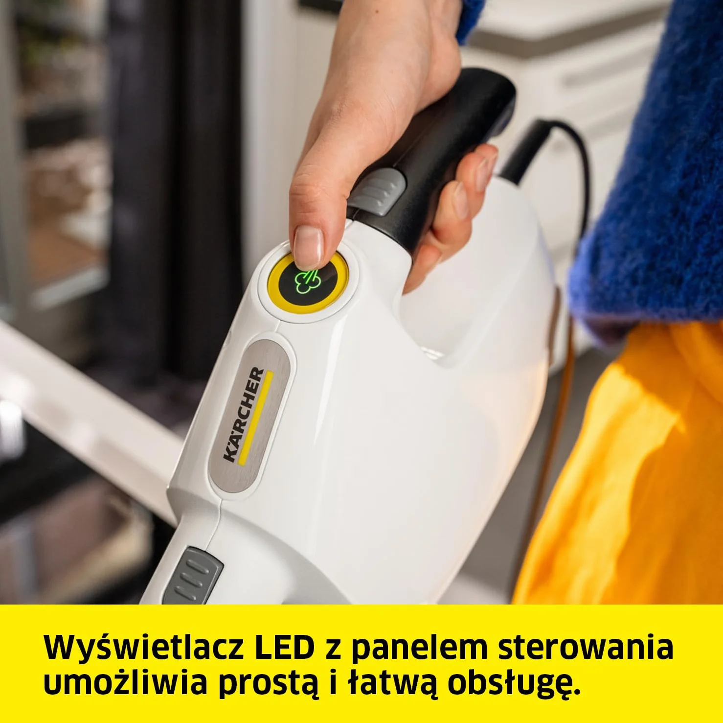 Kärcher Parownica SC 1 Multi & Up, czas nagrzewania: 30 s, moc grzewcza: 1300 W, moc powierzchniowa: 30 m², zbiornik: 200 ml, idealnie dopasowana do indywidualnych wymagań