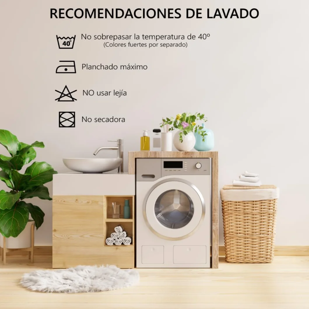 Degrees home - Teide - Pokrowiec na materac - Ochraniacz na materac 140 cm - Pokrowiec na materac z zamkiem błyskawicznym - Ochraniacz na materac przeciw roztoczom - Łóżko 140 cm