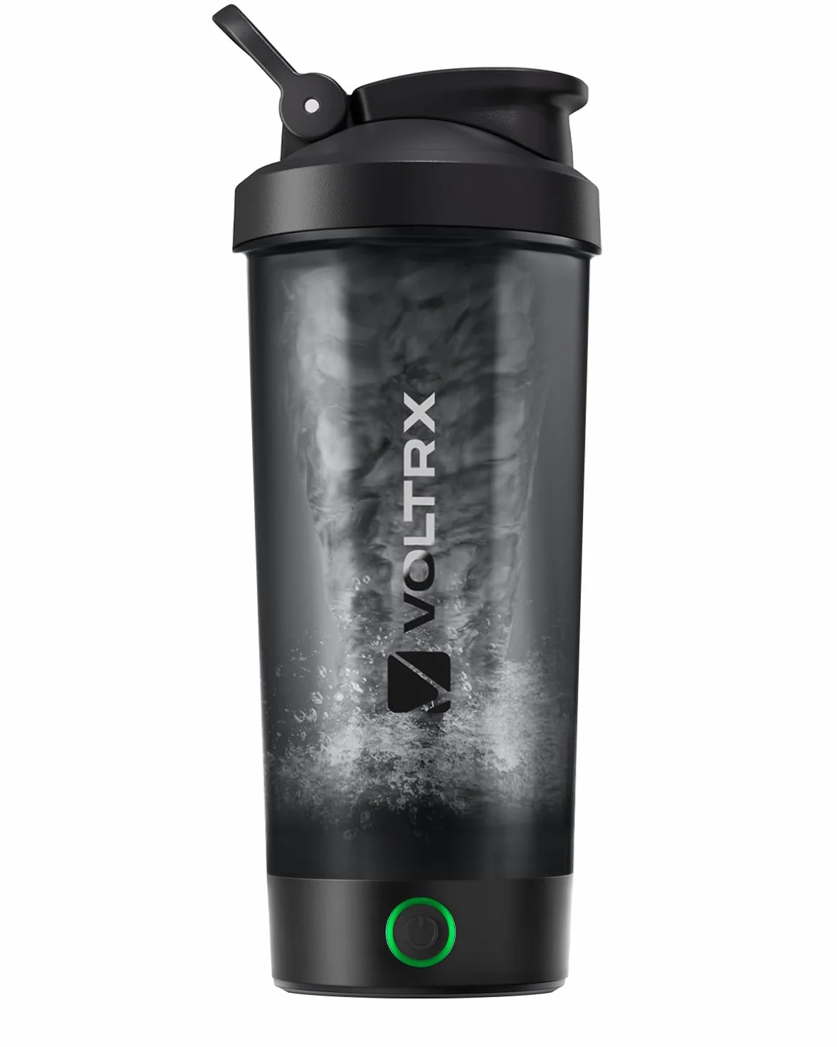 VOLTRX Titanus elektryczny shaker do shake'ów proteinowych, z USB C, do wielokrotnego ładowania, shaker do koktajli proteinowych i zamienników posiłków, bez BPA, 24 oz