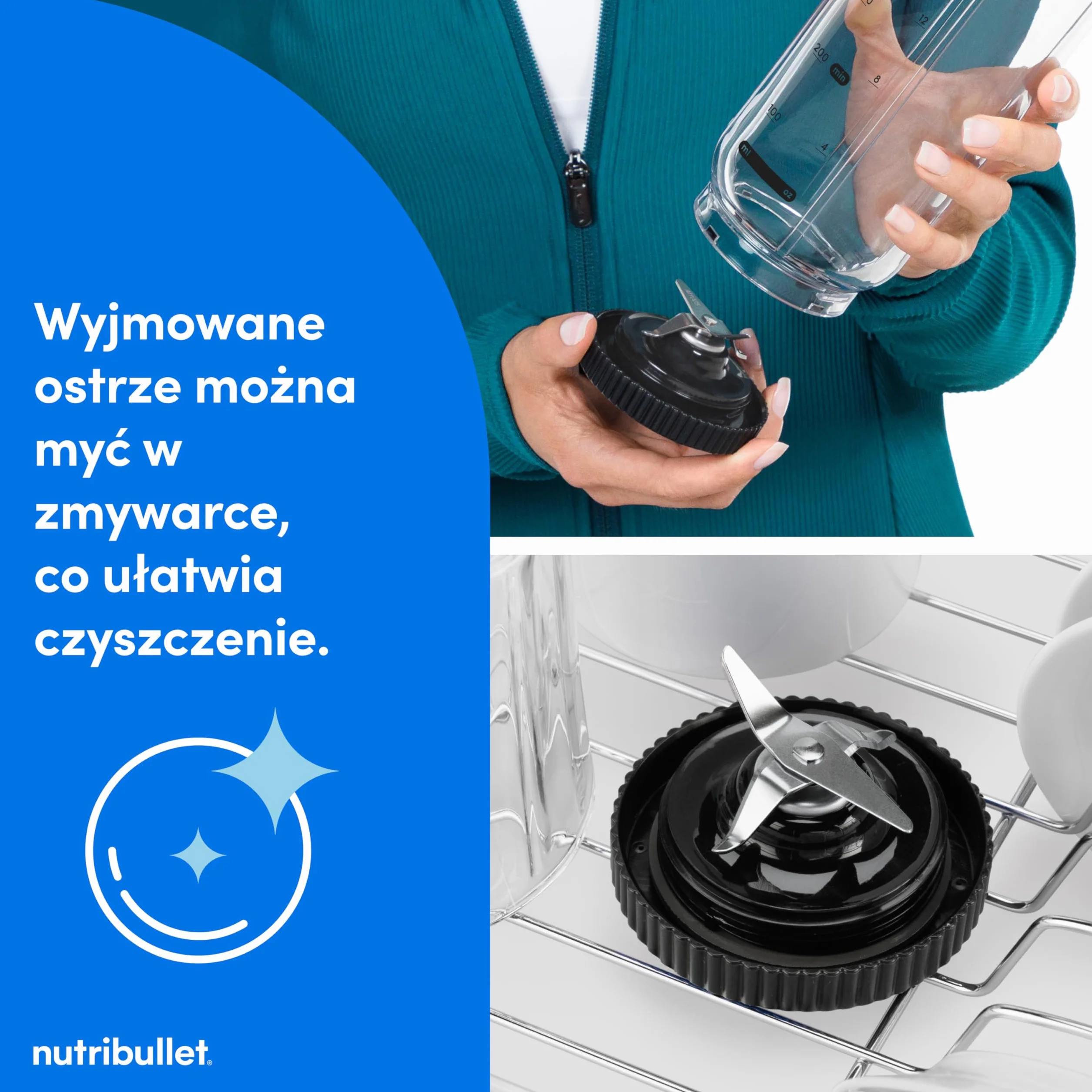 nutribullet Flex 590 ml - Przenośny mikser do smoothie z pokrywką z ustnikiem i uchwytem, siekacz, kruszarka do lodu i mrożonych owoców, USB-C, kubek wolny od BPA, łatwy do czyszczenia, szary
