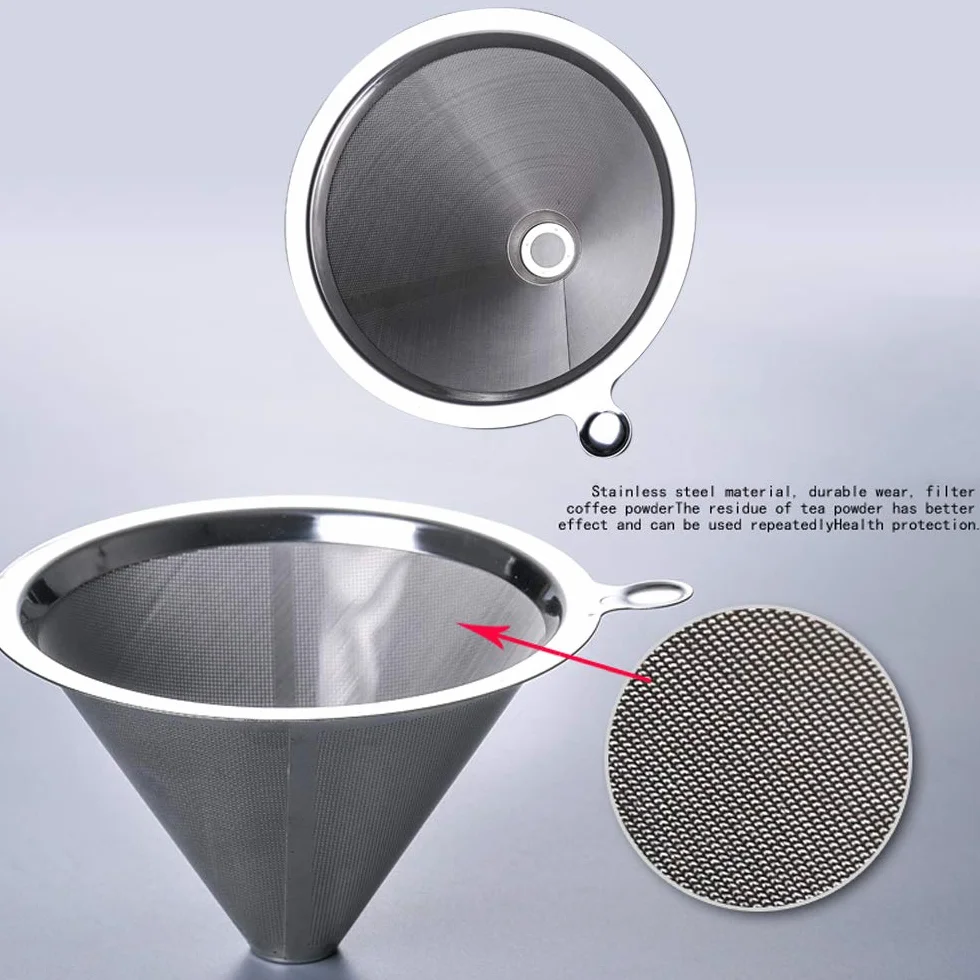 OKCLOD Ekspres do kawy Pour Over z filtrem permanentnym 400 ml