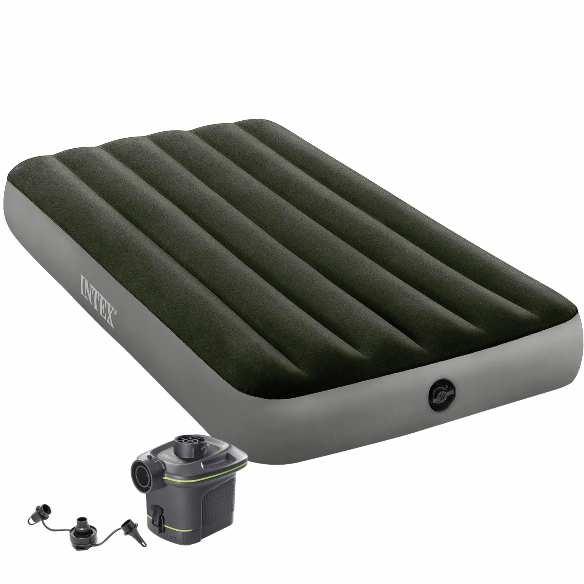 TWIN DURA-BEAM PRESTIGE AIRBED WITH BATTERY PUMP