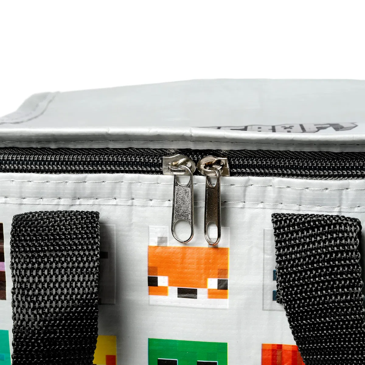 RPET Cool Bag Lunch Bag Minecraft Faces