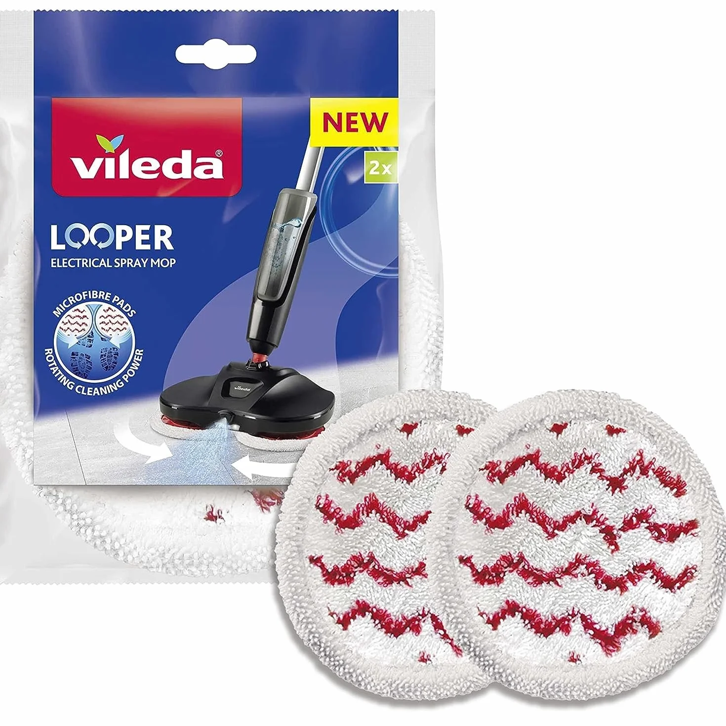 Vileda wkłady do mopa elektrycznego Looper 2 szt.