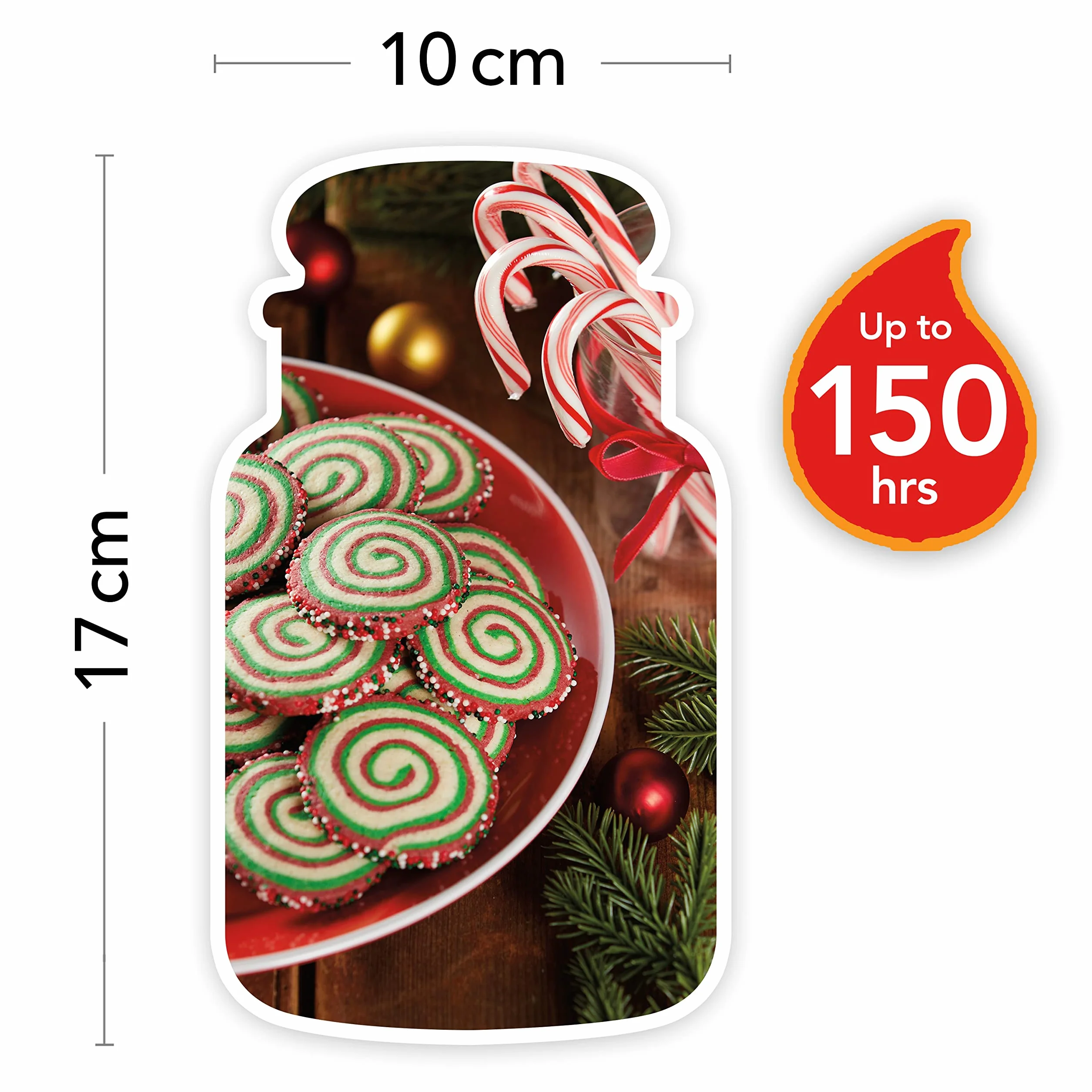 Yankee Candle Snow Globe Wonderland Świeca Zapachowa, Czerwony, L