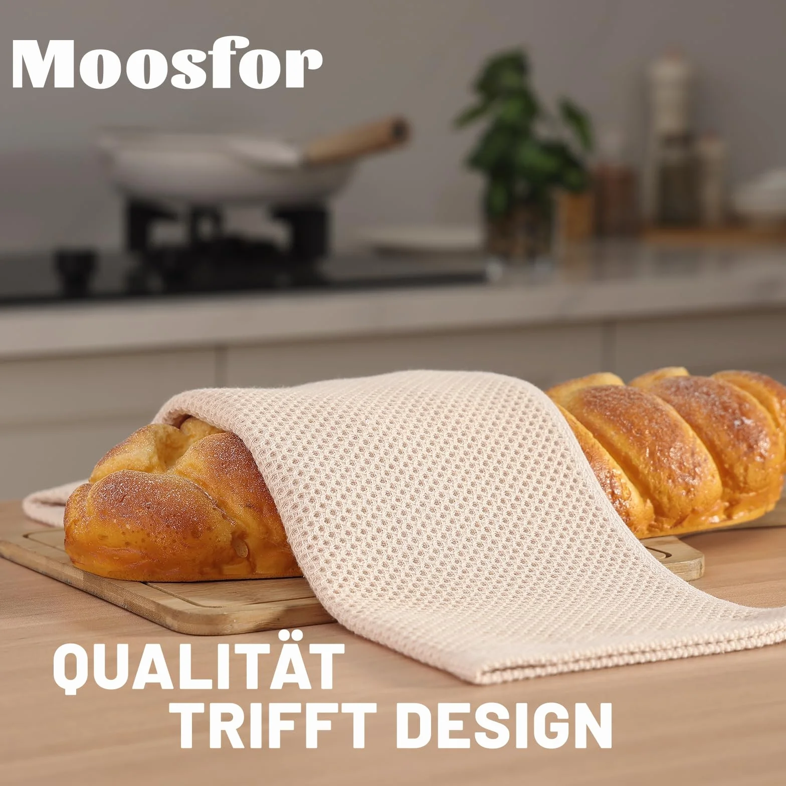 Ścierki do Naczyń 100% Bawełna Zestaw 4 Sztuk 32 x 72 cm Ręczniki Kuchenne