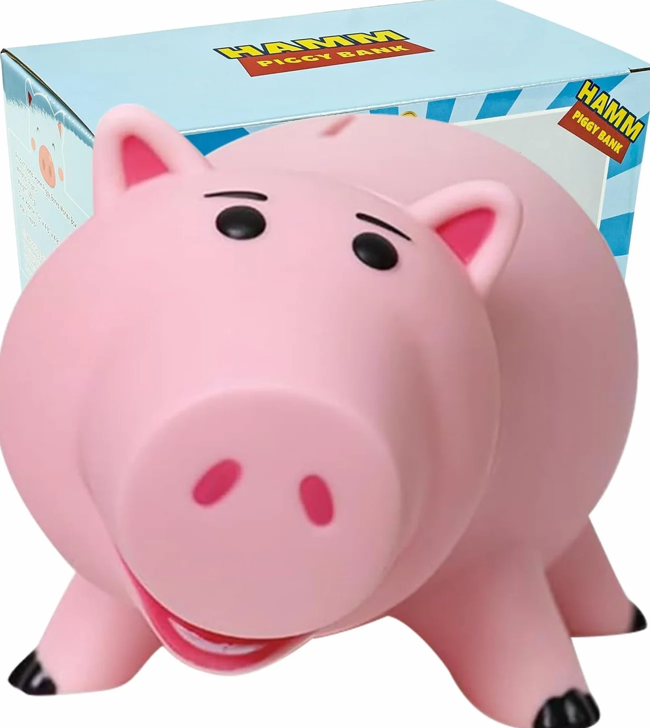 Creamily Hamm Toy Story Skarbonka Plastikowe Pudełko na Monety Różowy