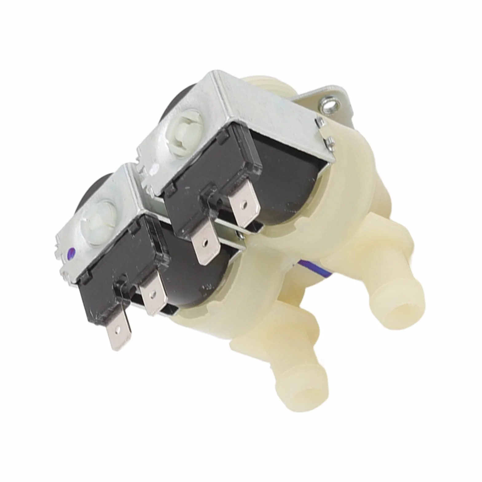Zawór Wody do Pralki Fps180A Zawór Elektromagnetyczny Wlot Wody Zawór Wlotowy Wody Bęben Podwójna Głowica do Cylindra Podkładki Garnkowe
