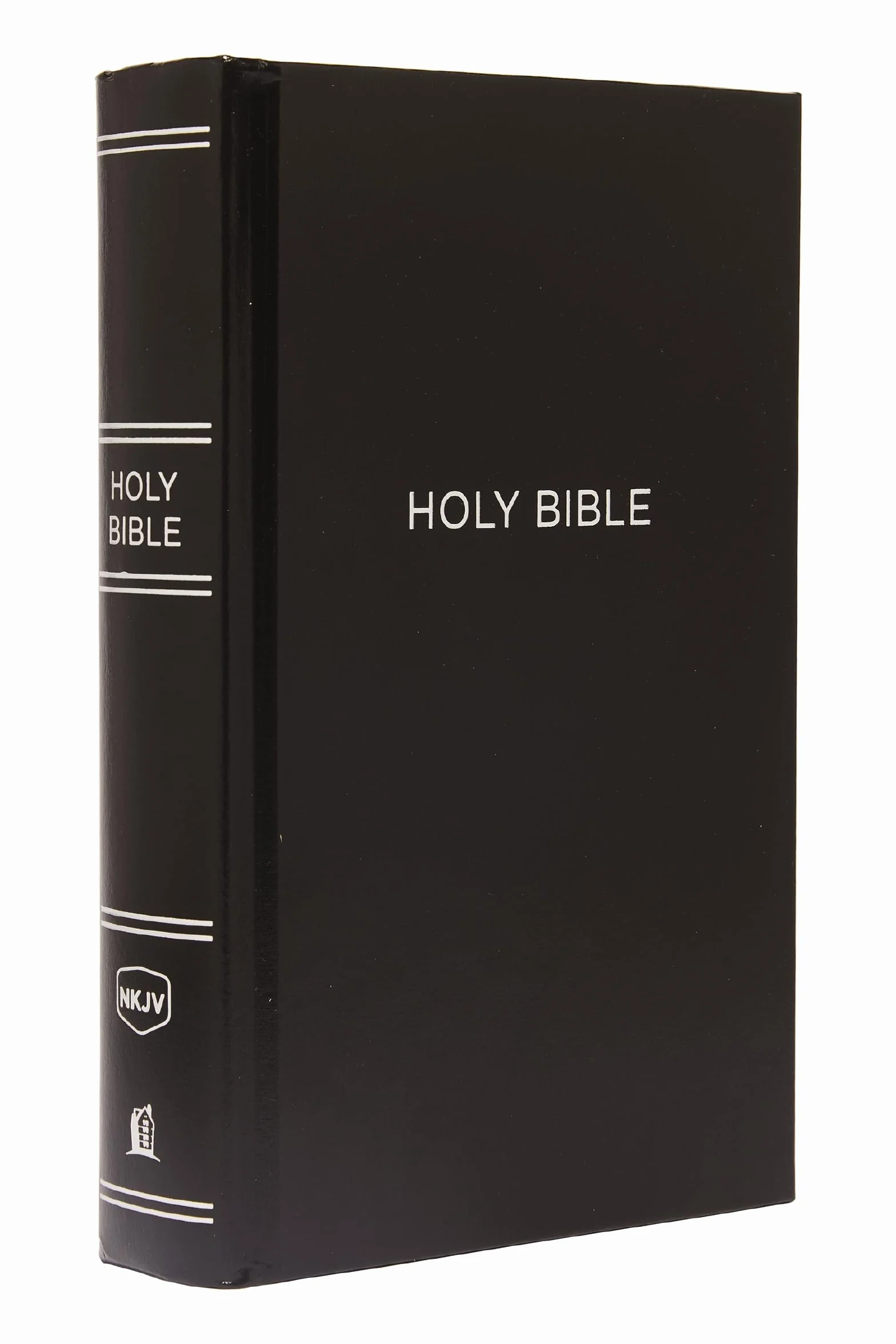 NKJV, Pew Bible, Large Print, Hardcover, Black, Red Letter Edition: Holy Bible, New King James Version