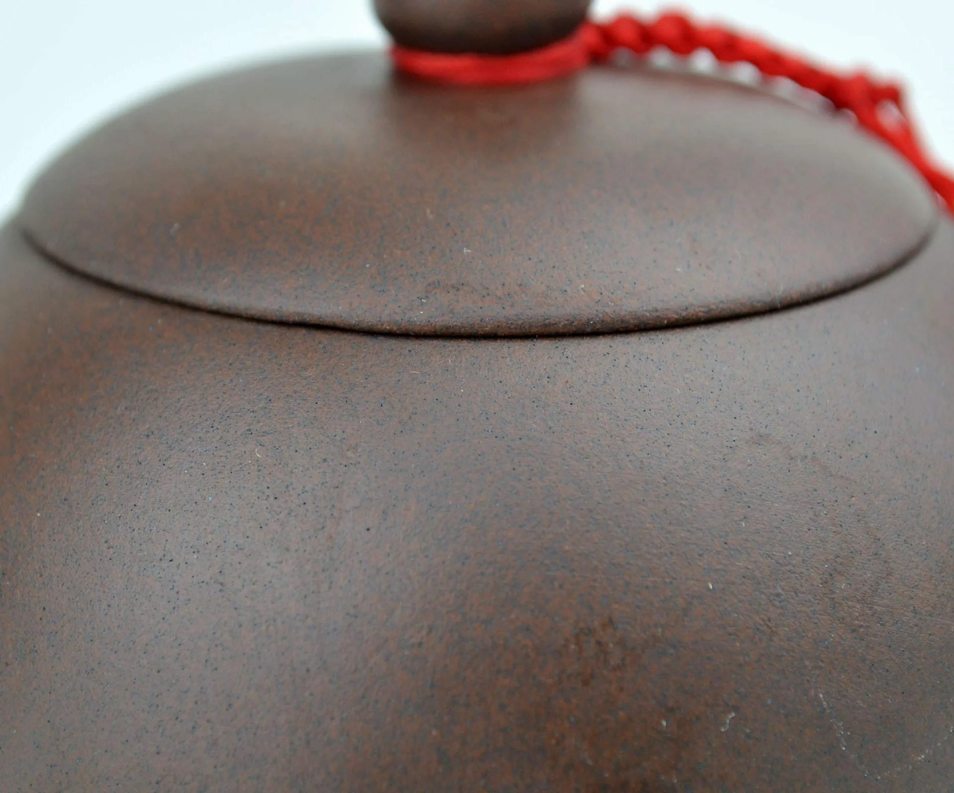 Czajniczek chiński Gongfu cha Xishi Pot 210ml / 7oz z fioletowej gliny Zini na luźną herbatę (Ciemnobrązowy)