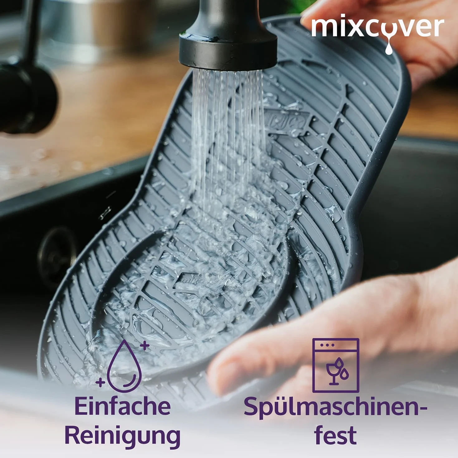 Silikonowana podkładka Mixcover do Sodastream Crystal 2.0 3.0 ochrona przeciwodklejanie