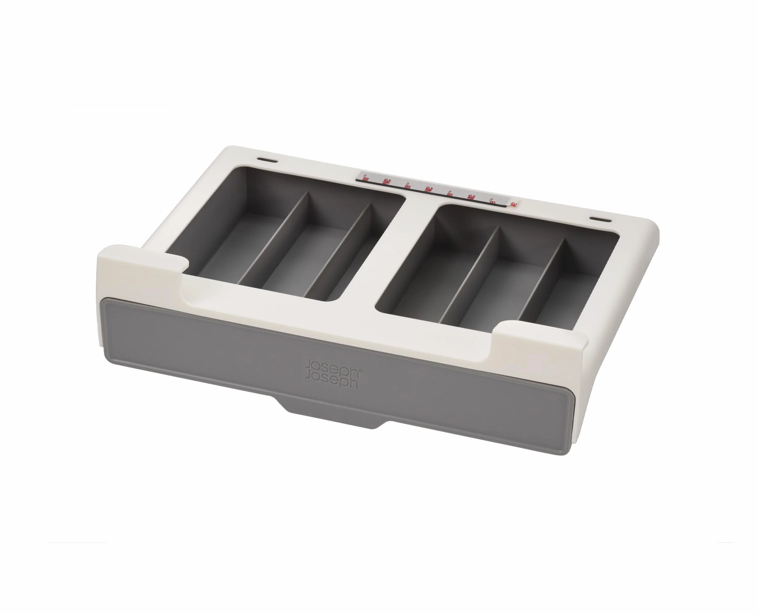 Joseph Joseph CupboardStore - Oszczędzająca miejsce szuflada na kapsułki pod półką, 30 szt, pasująca do oryginalnych kapsułek Nespresso