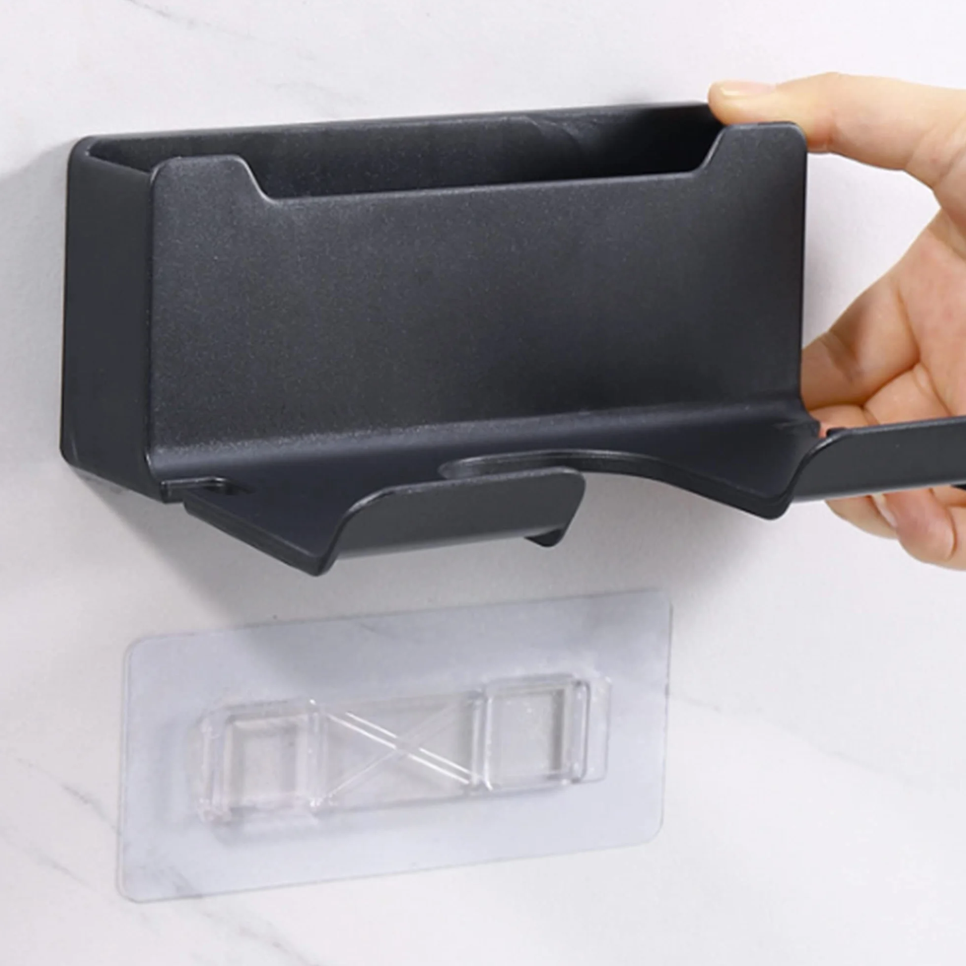 Aluminiowy Uchwyt na Suszarkę do Włosów Naścienny Spiralny Stojak Organizer do Łazienki