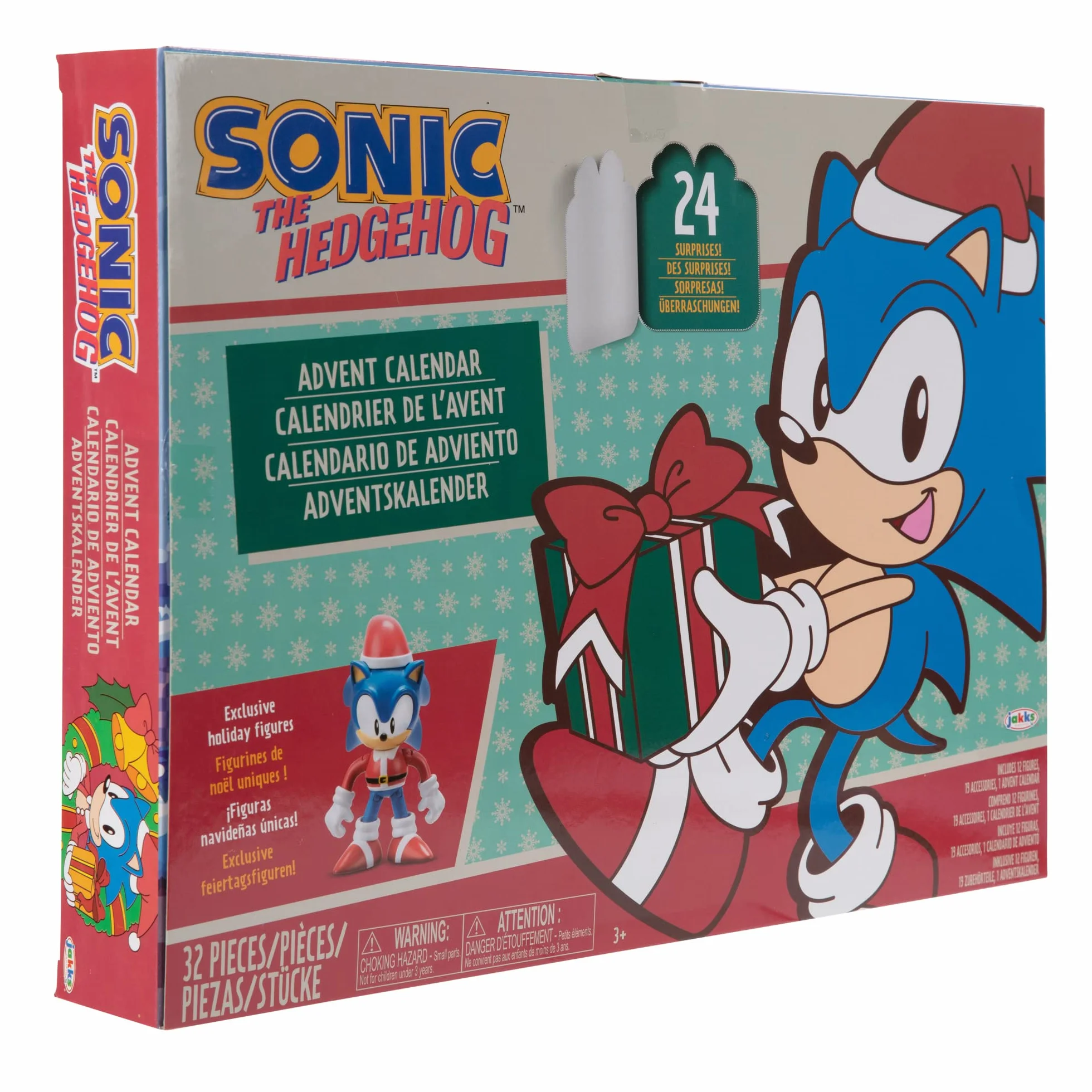 Sonic The Hedgehog 414454 Figurki akcji kalendarz adwentowy