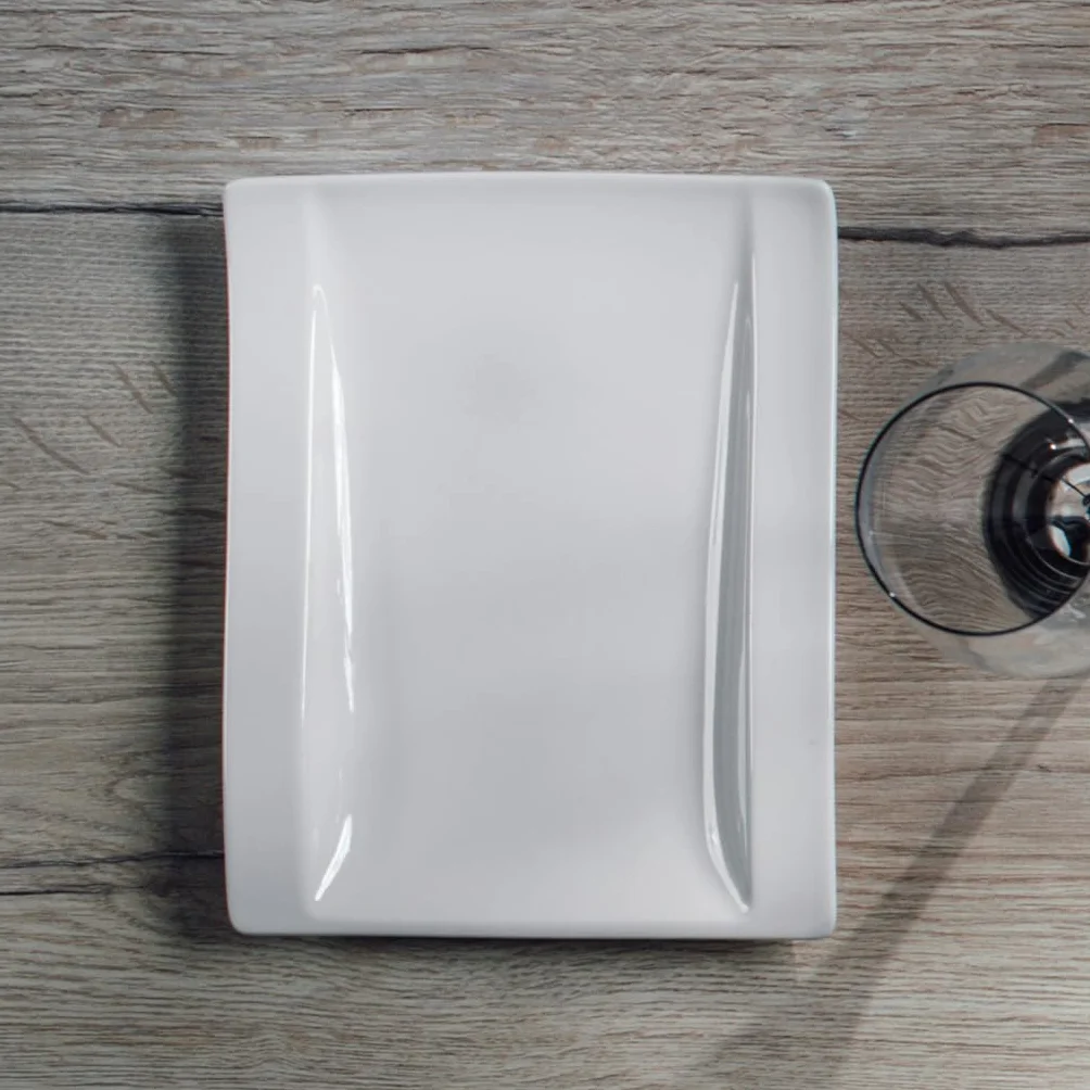 Villeroy & Boch NewWave talerz na chleb, 18 x 15 cm, porcelana premium, biały