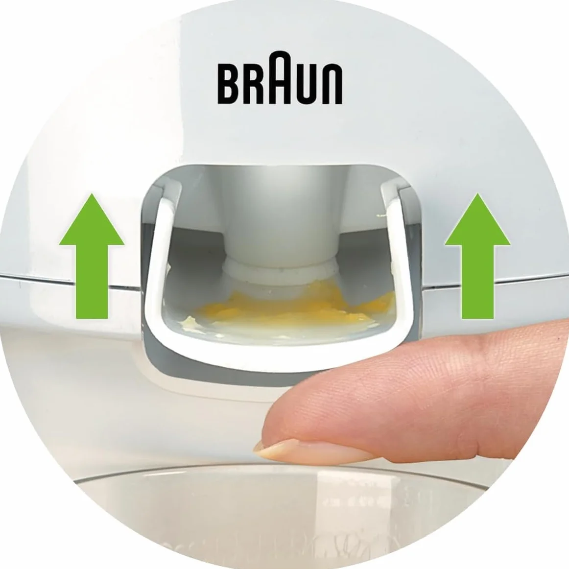 Braun Tribute Collection CJ 3050 wyciskarka do cytrusów (60 W, 0,35 l) biała