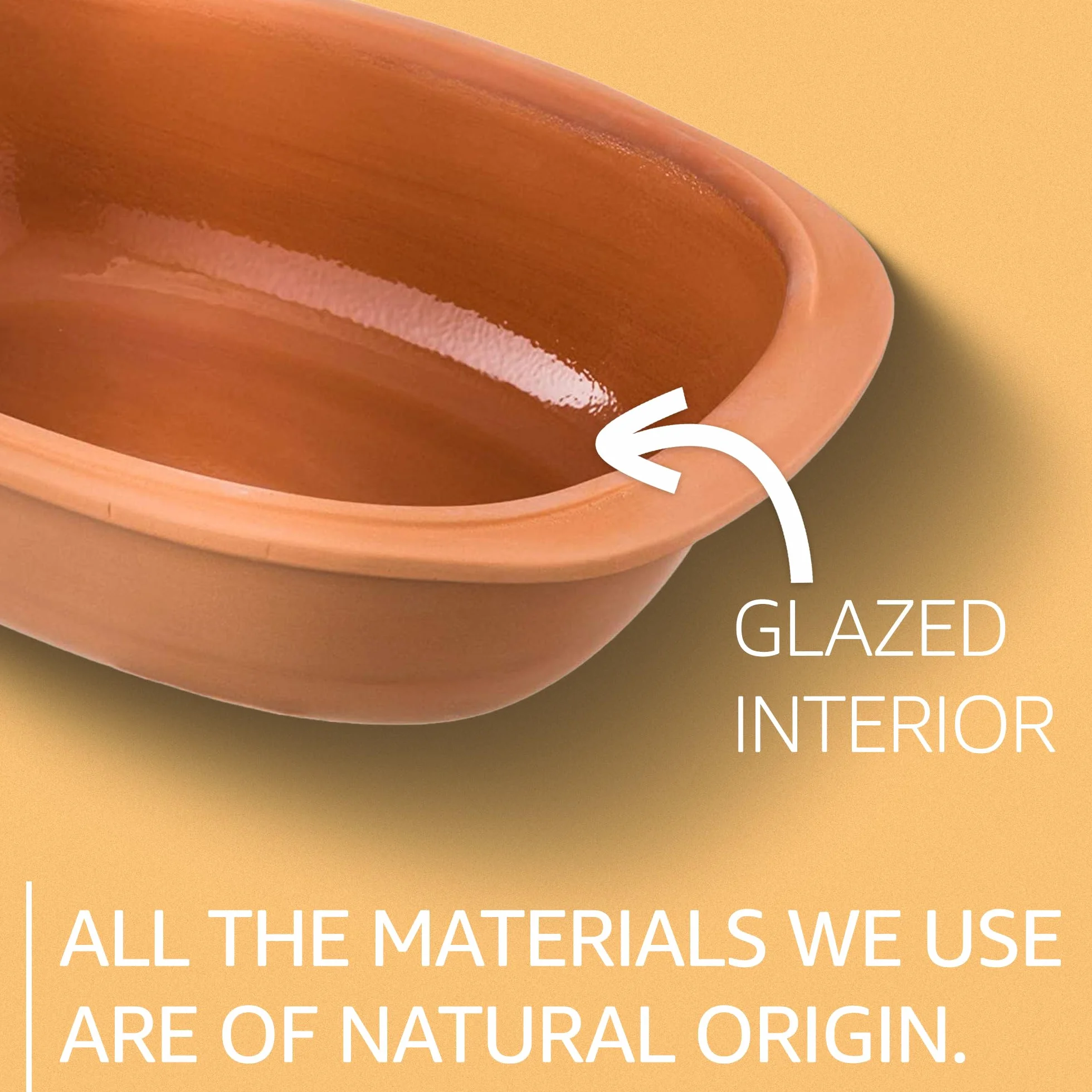 Römertopf ceramiczna brytfanna Trend parowar 3,5 litra, naturalny odcień